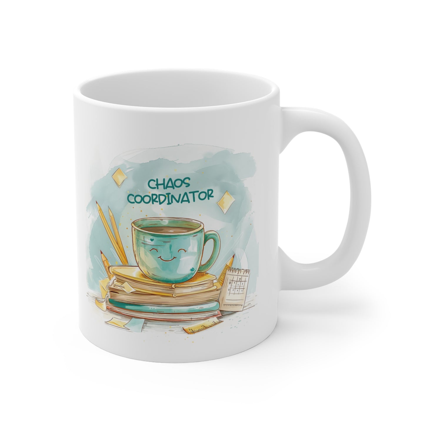 Chaos Coordinator Teacher Mug – Funny Teacher Gift for Coffee Lovers, Back to School Teacher Present