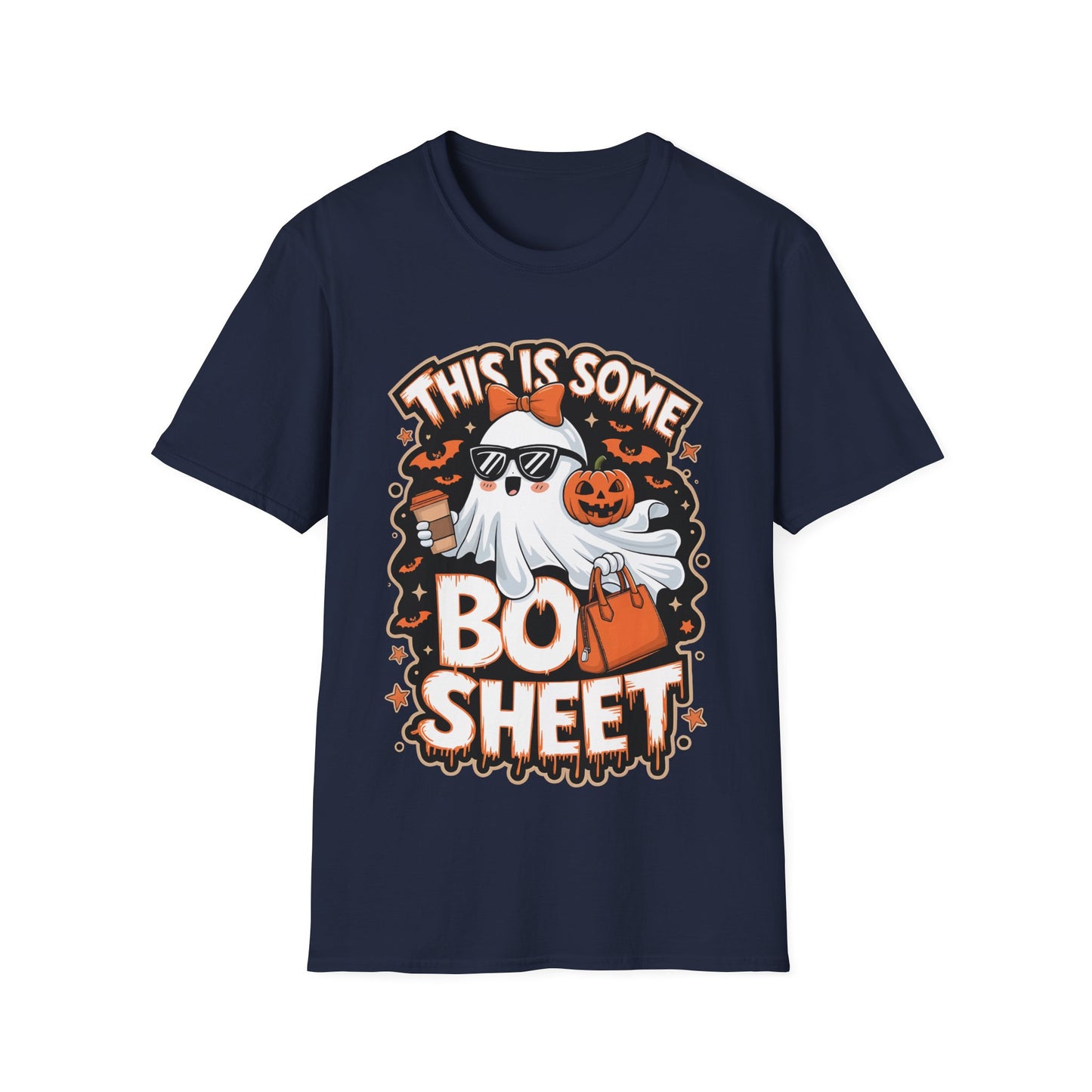 This Is Some Boo Sheet Halloween T-Shirt | Funny Ghost Coffee Tee