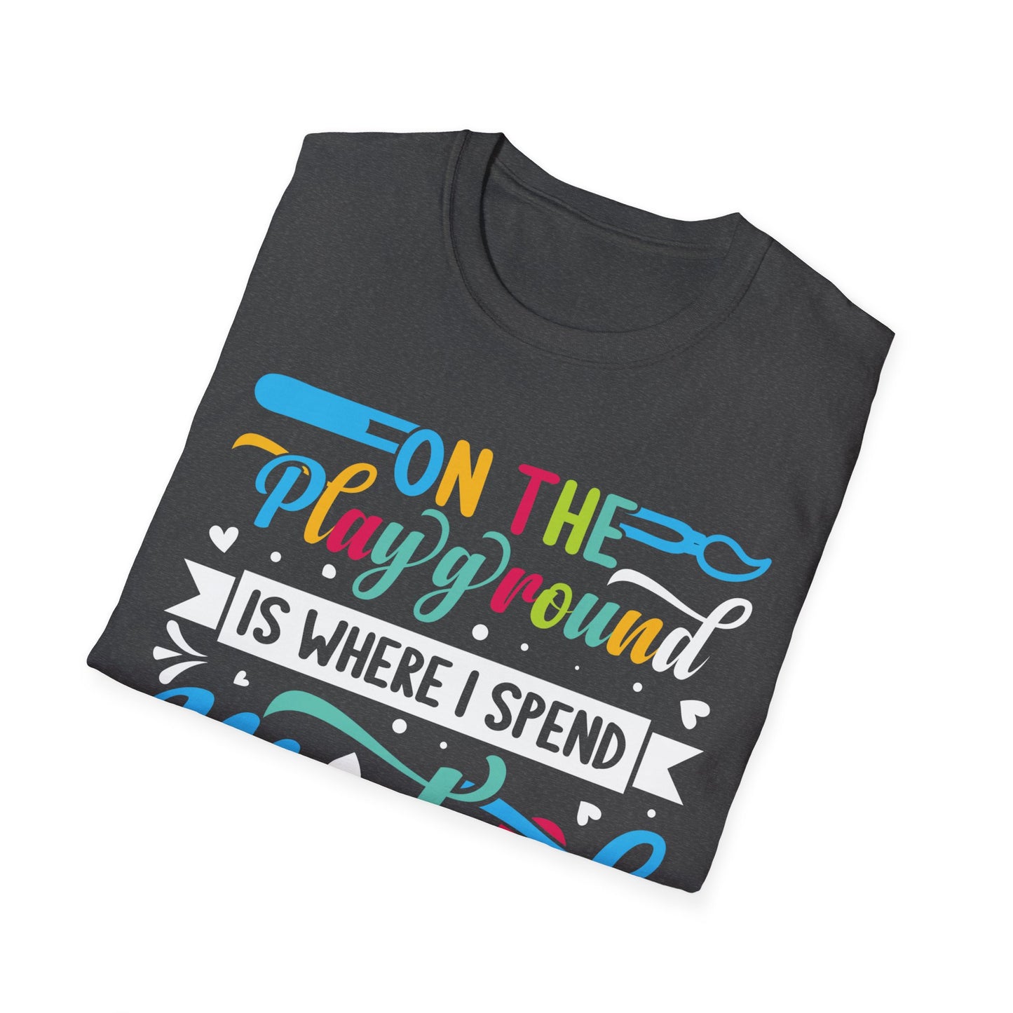 On The Playground Graphic Tee - Back To School T-Shirt