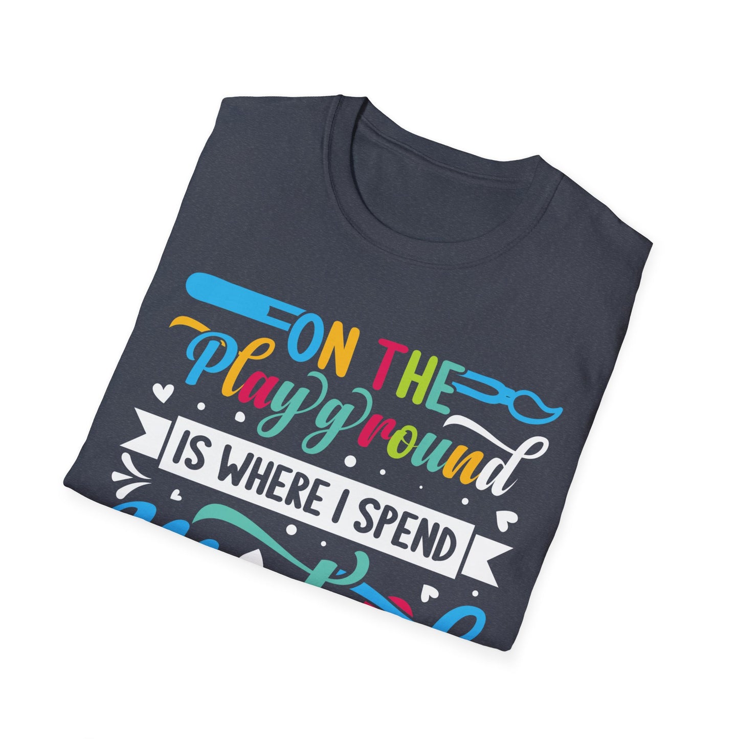 On The Playground Graphic Tee - Back To School T-Shirt