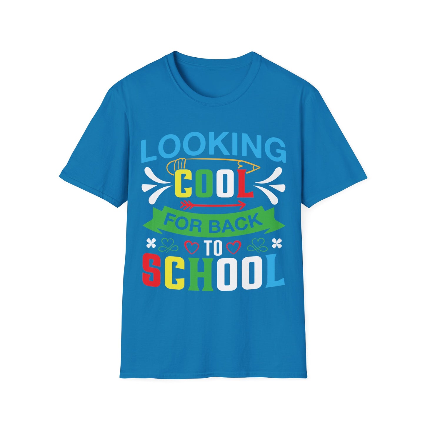 Looking Cool For Back To School Graphic Tee - Back To School T-Shirt