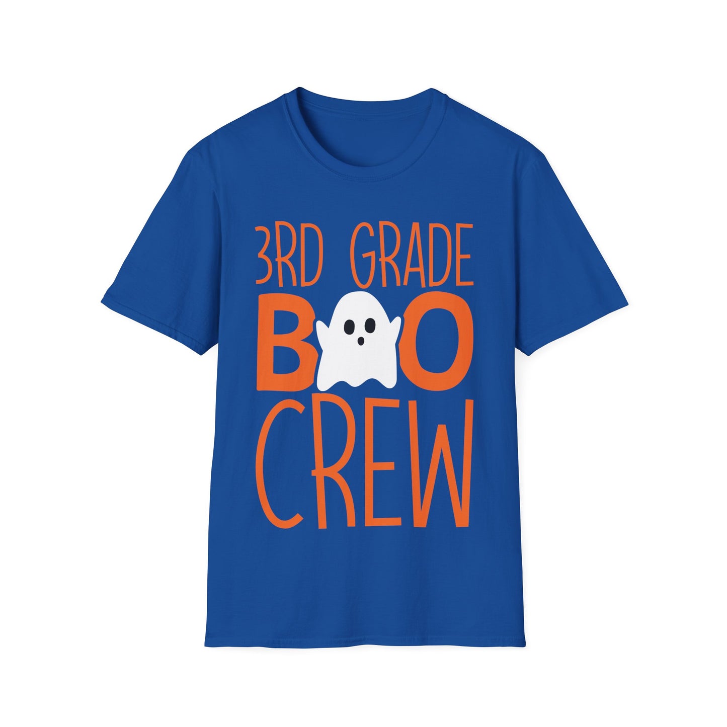 3rd Grade Boo Crew Shirt | Fun Ghost Halloween Teacher + Student Tee