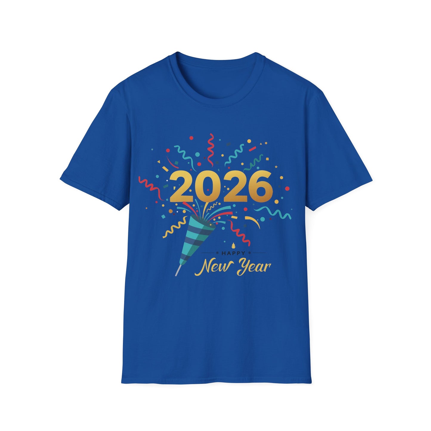 Happy New Year 2026 Shirt – Festive New Year’s Eve Party + Celebration T-Shirt