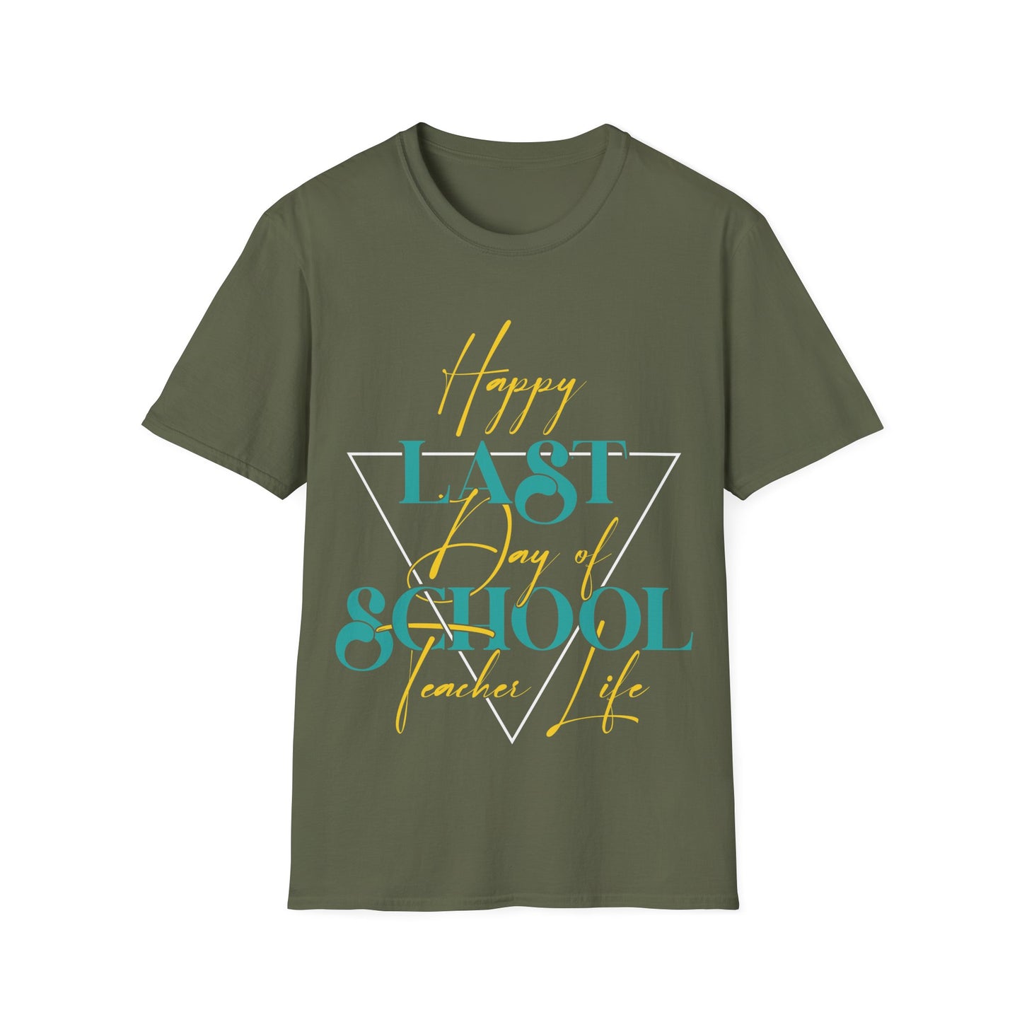 Happy Last Day Of School Teacher's Unisex Short Sleeve T-Shirt