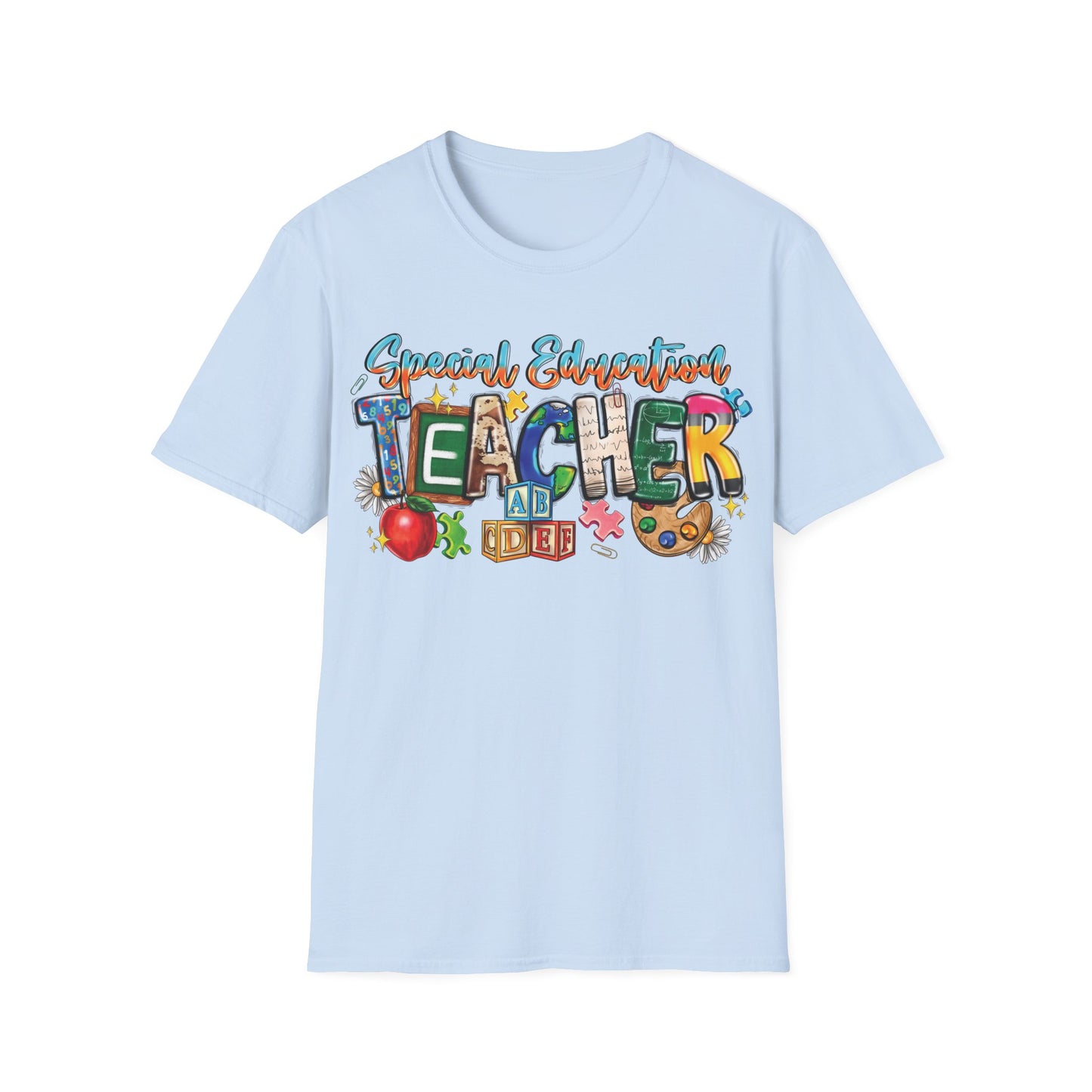 Special Education Teacher - Cheerful Unisex Short Sleeve T-Shirt