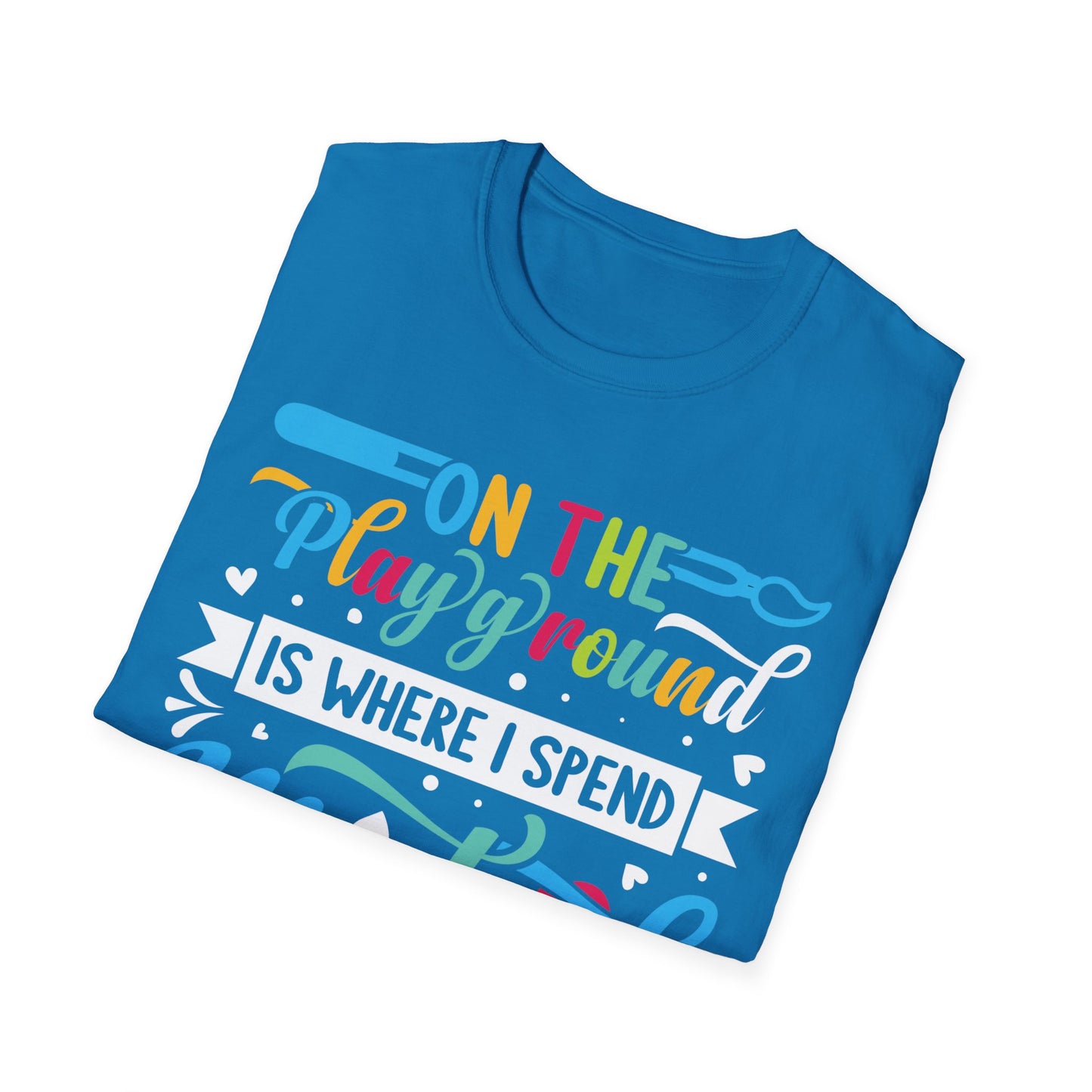 On The Playground Graphic Tee - Back To School T-Shirt