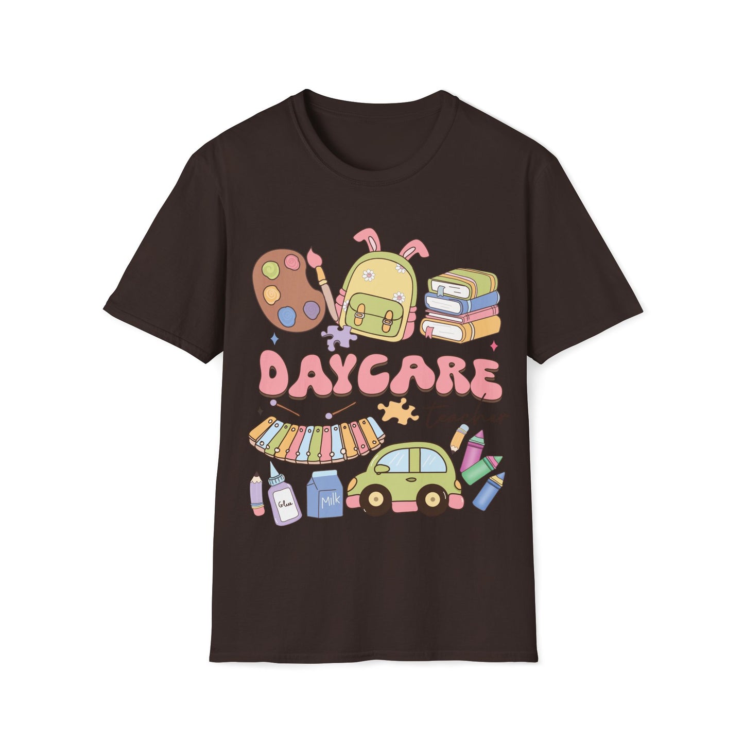 Daycare Teacher - Cute, Graphic, Playful Teacher T-shirt - Back to School