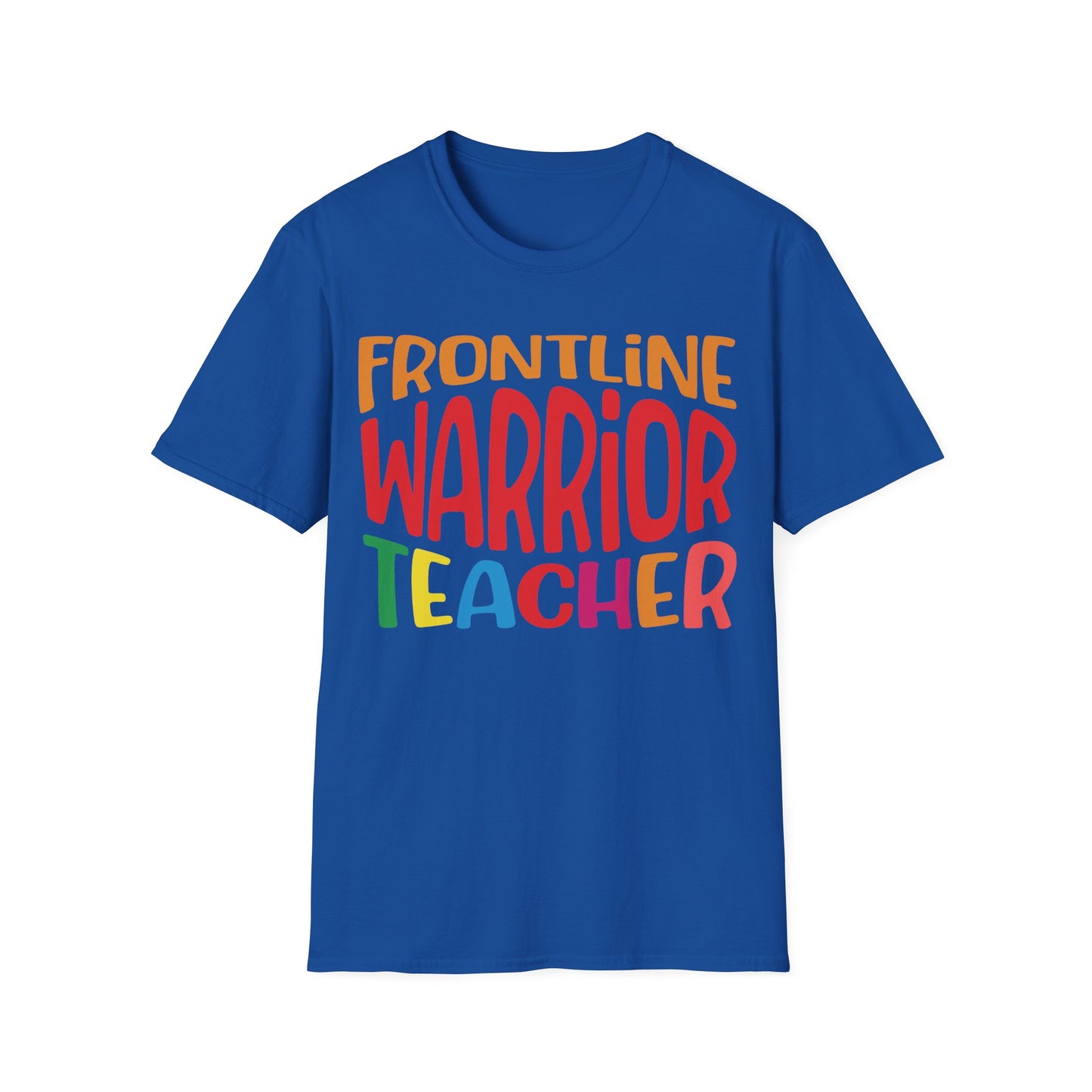 Frontline Warrior Teacher Unisex Jersey T-shirt