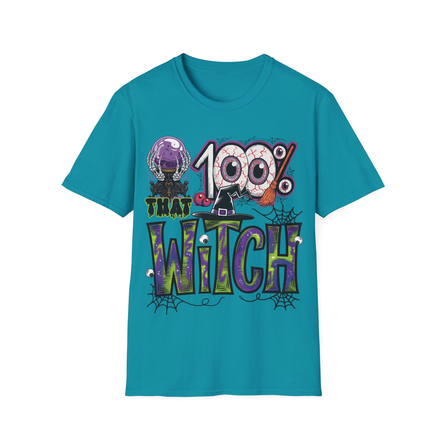100% That Witch T-Shirt | Funny Halloween Witch Costume Tee