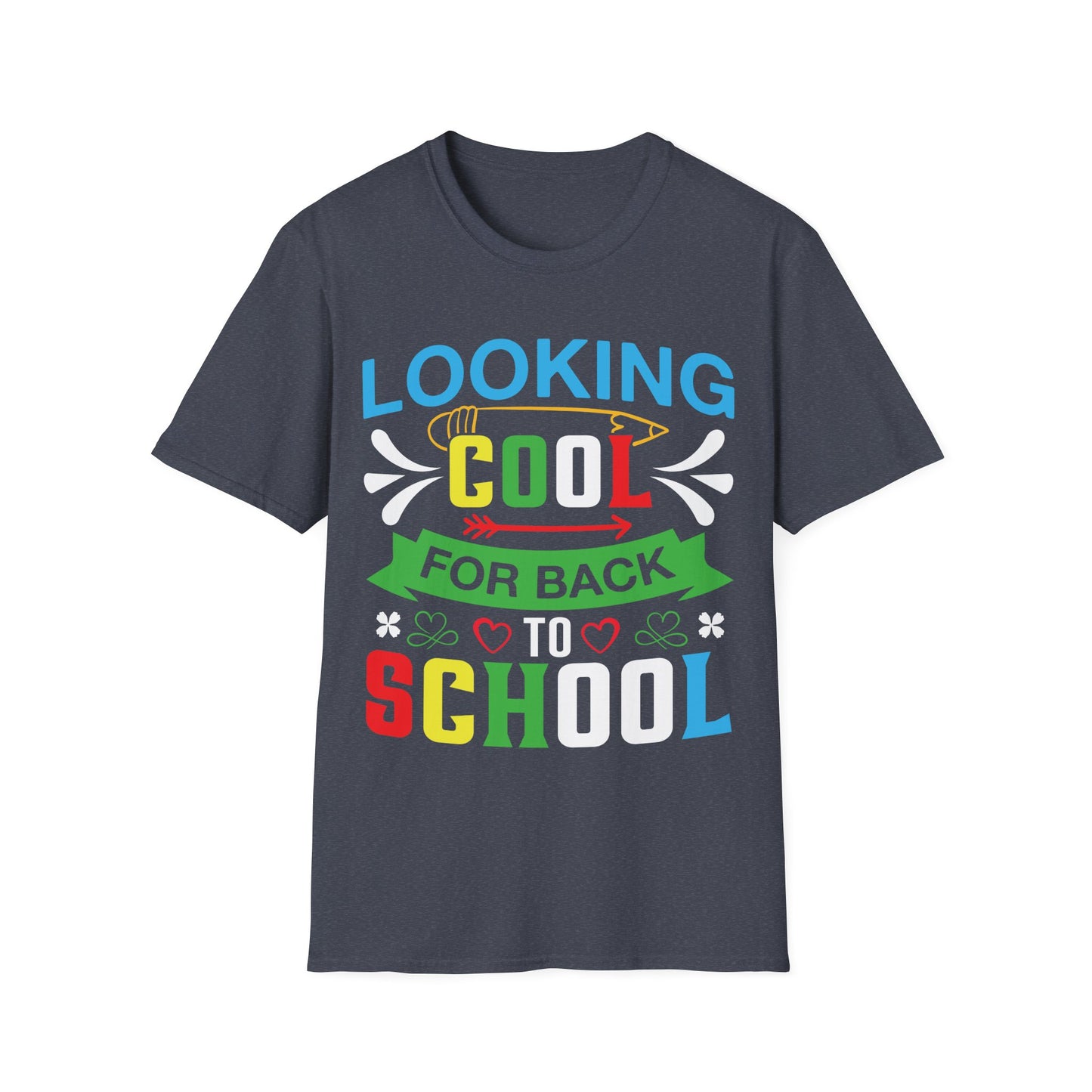 Looking Cool For Back To School Graphic Tee - Back To School T-Shirt