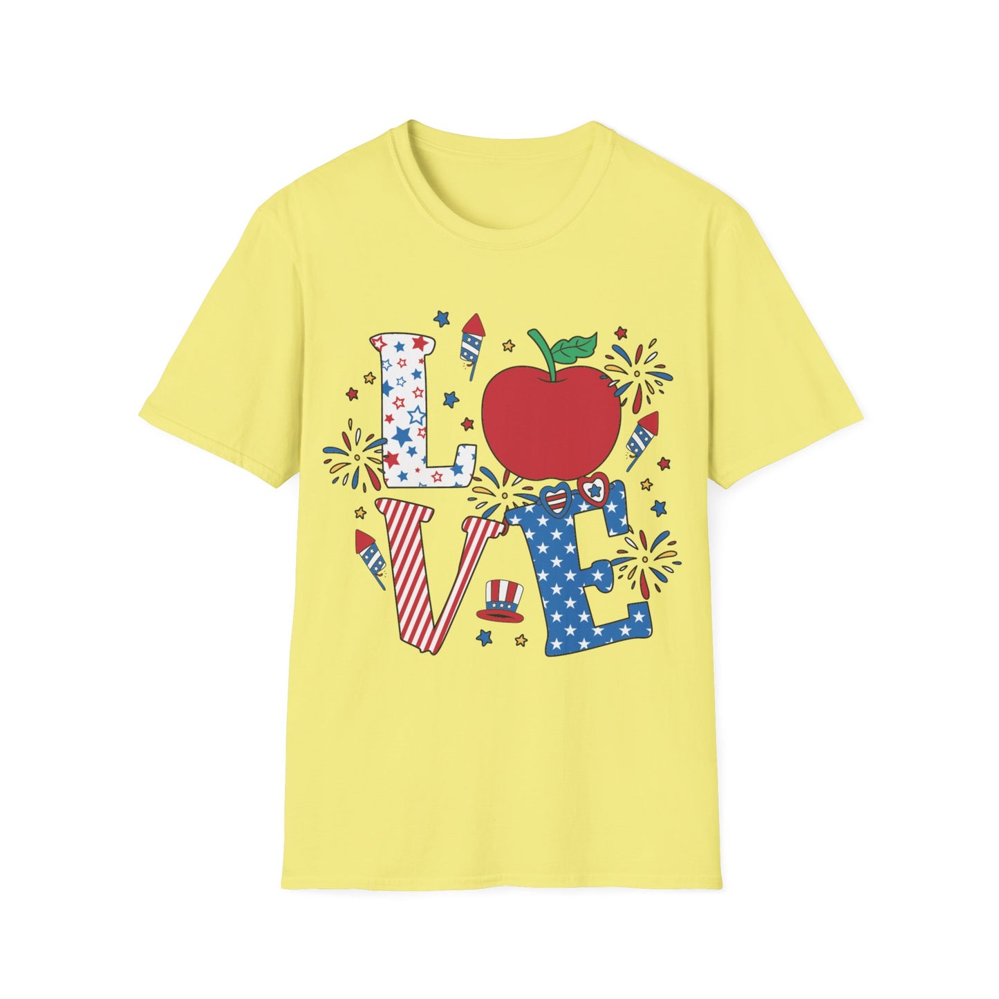 Love - Teacher - Unisex Short Sleeve T-Shirt