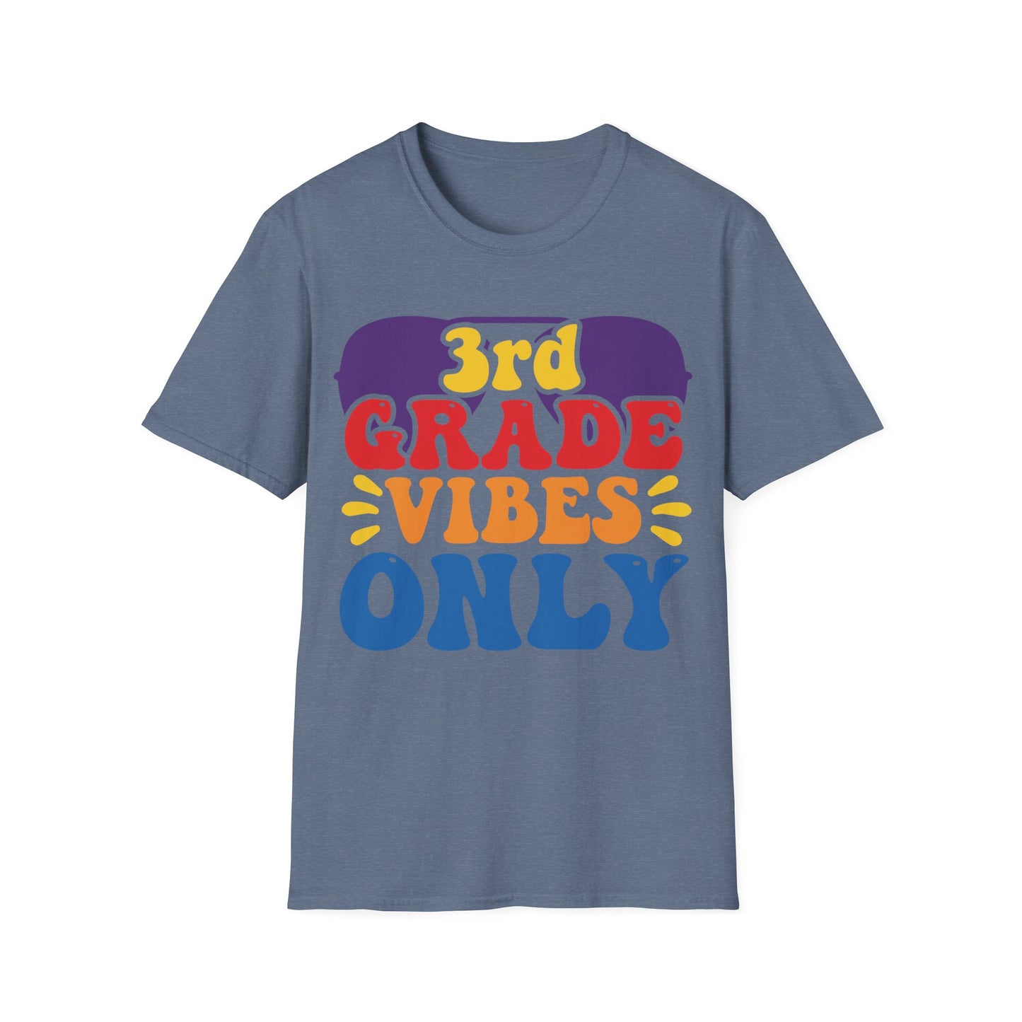 3rd Grade Vibes Only - Back To School Unisex Short Sleeve T-Shirt