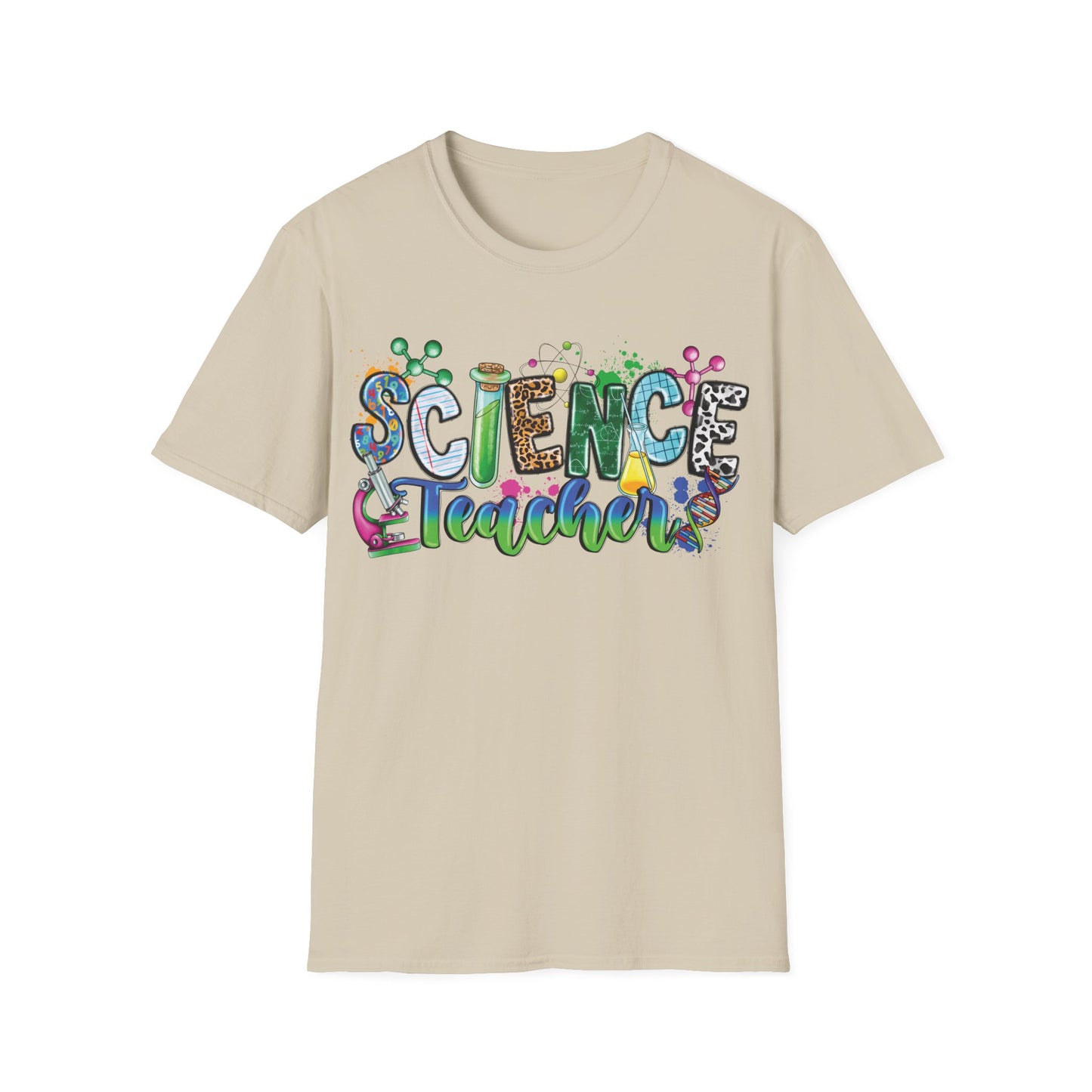 Science Teacher - Cheerful Unisex Short Sleeve T-Shirt