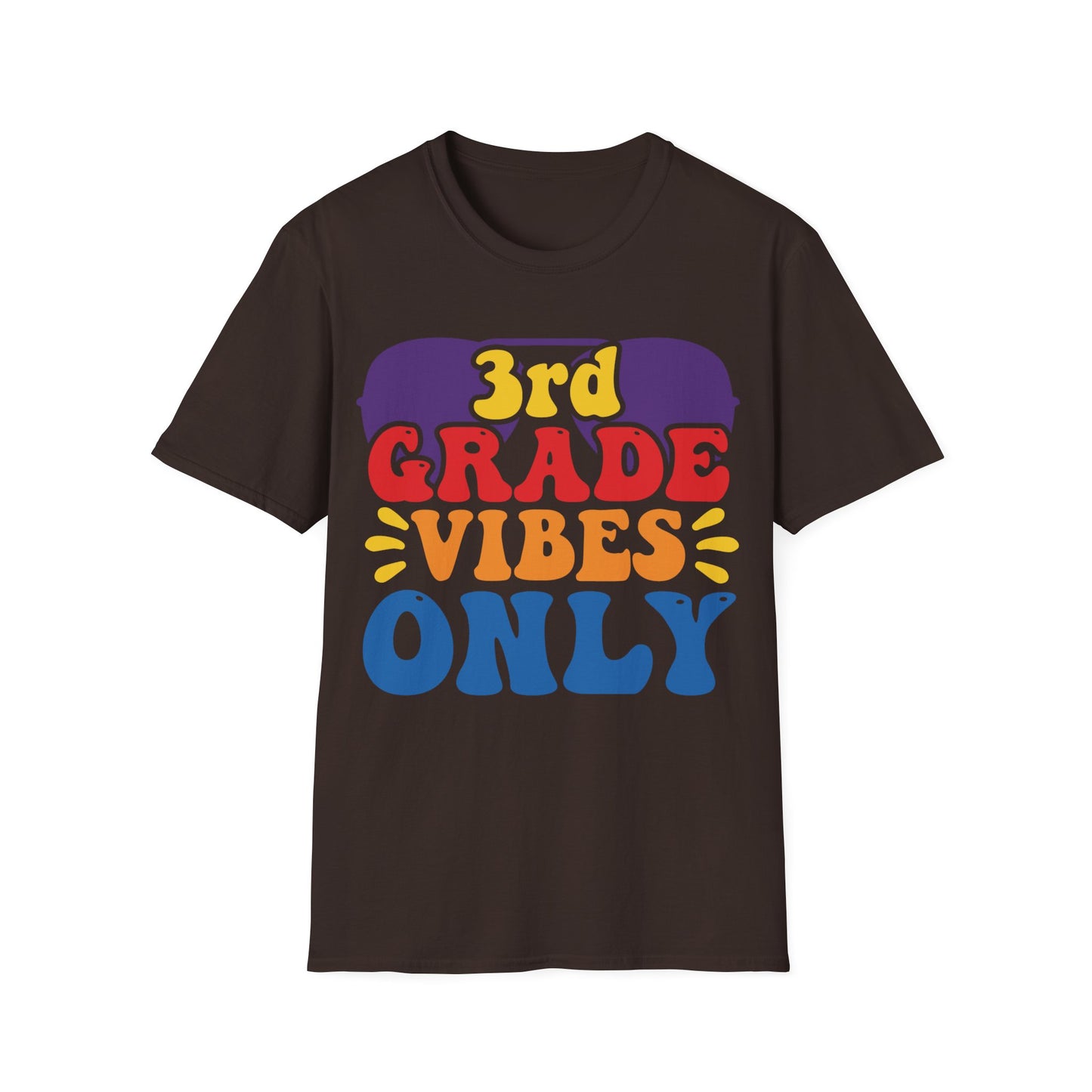 3rd Grade Vibes Only - Back To School Unisex Short Sleeve T-Shirt