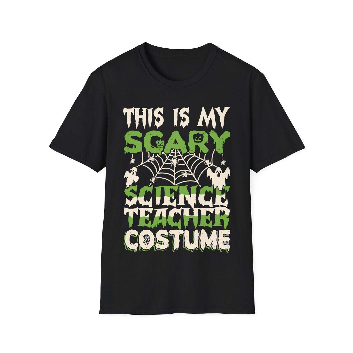 This Is My Scary Science Teacher Costume Halloween T-Shirt For Science Teachers