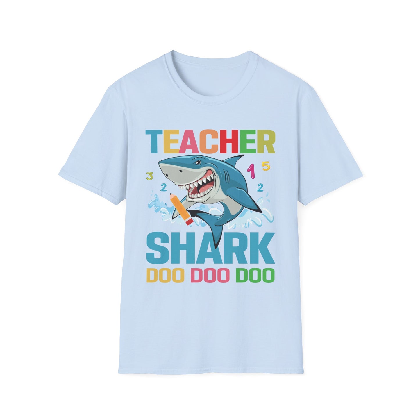 Teacher Shark - Humour, Cheerful Unisex Short Sleeve T-Shirt