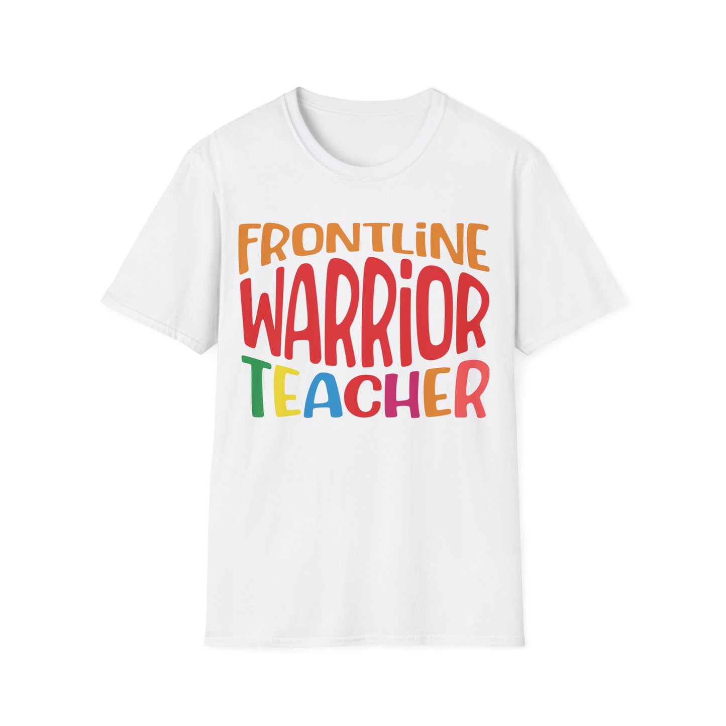 Frontline Warrior Teacher Unisex Jersey T-shirt