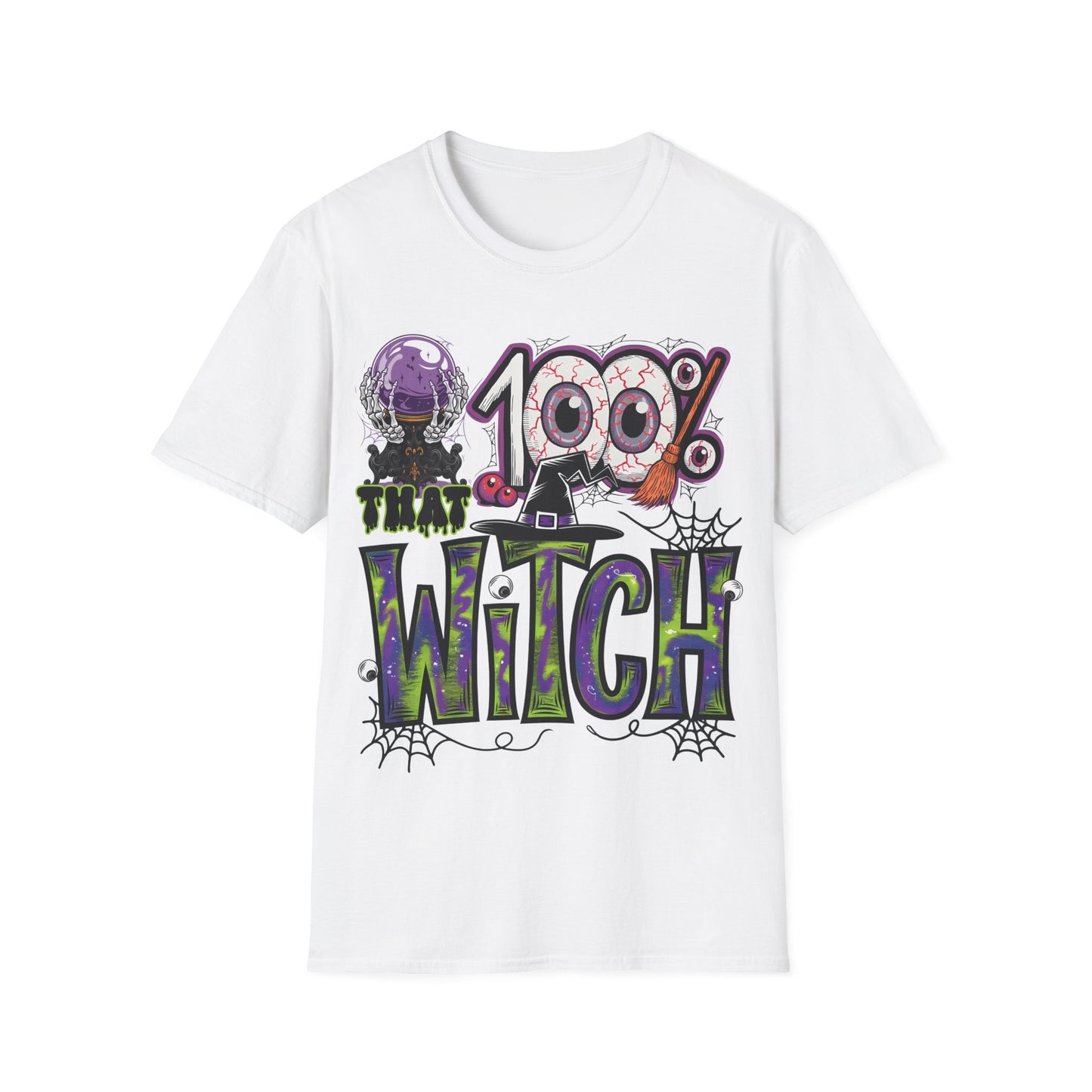 100% That Witch T-Shirt | Funny Halloween Witch Costume Tee