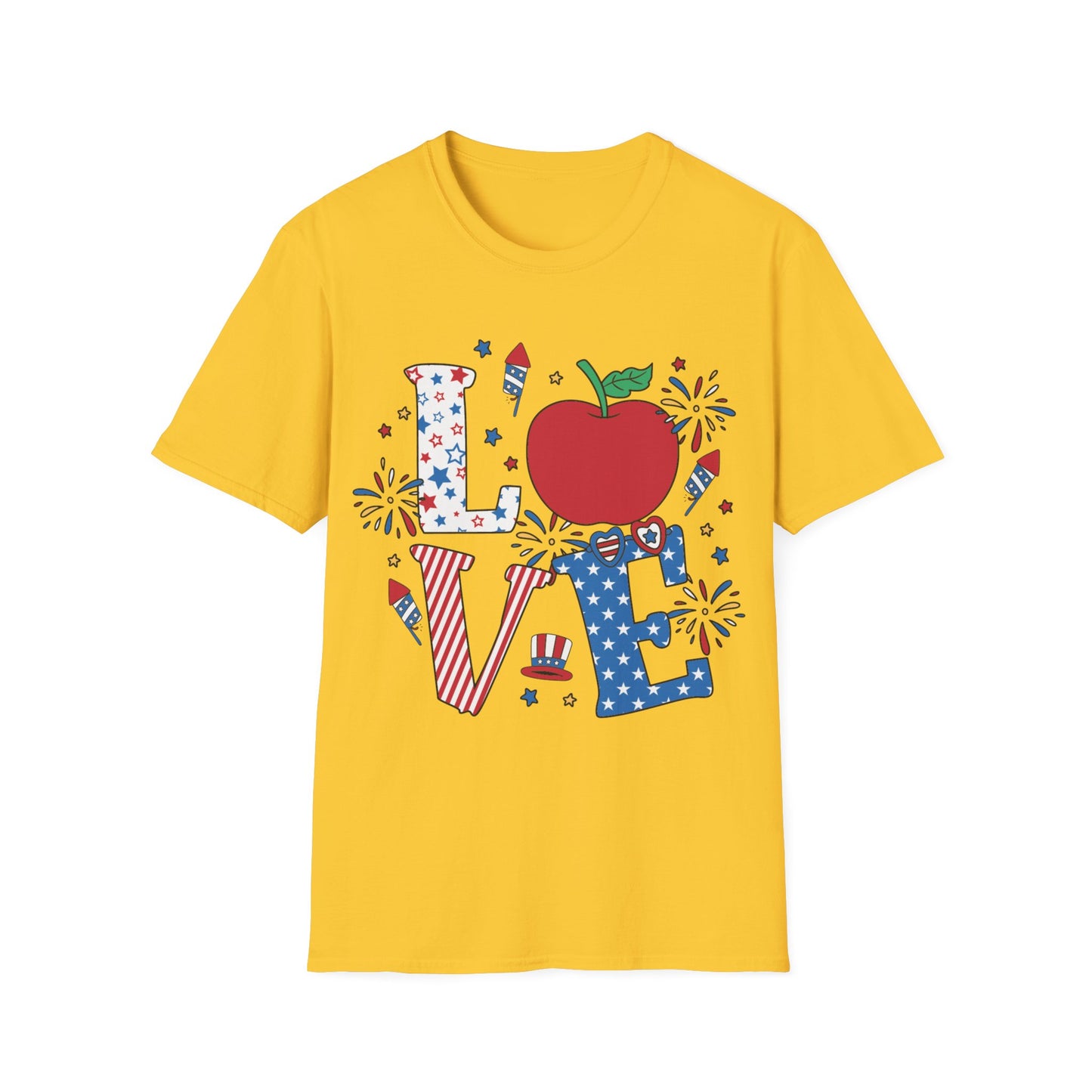Love - Teacher - Unisex Short Sleeve T-Shirt