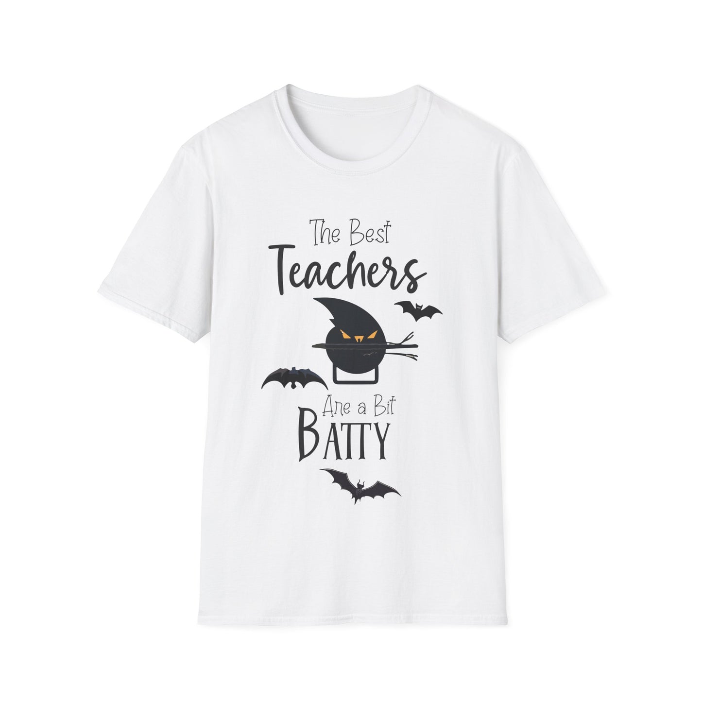 The Best Teachers Are a Bit Batty T-Shirt | Funny Halloween Teacher Tee