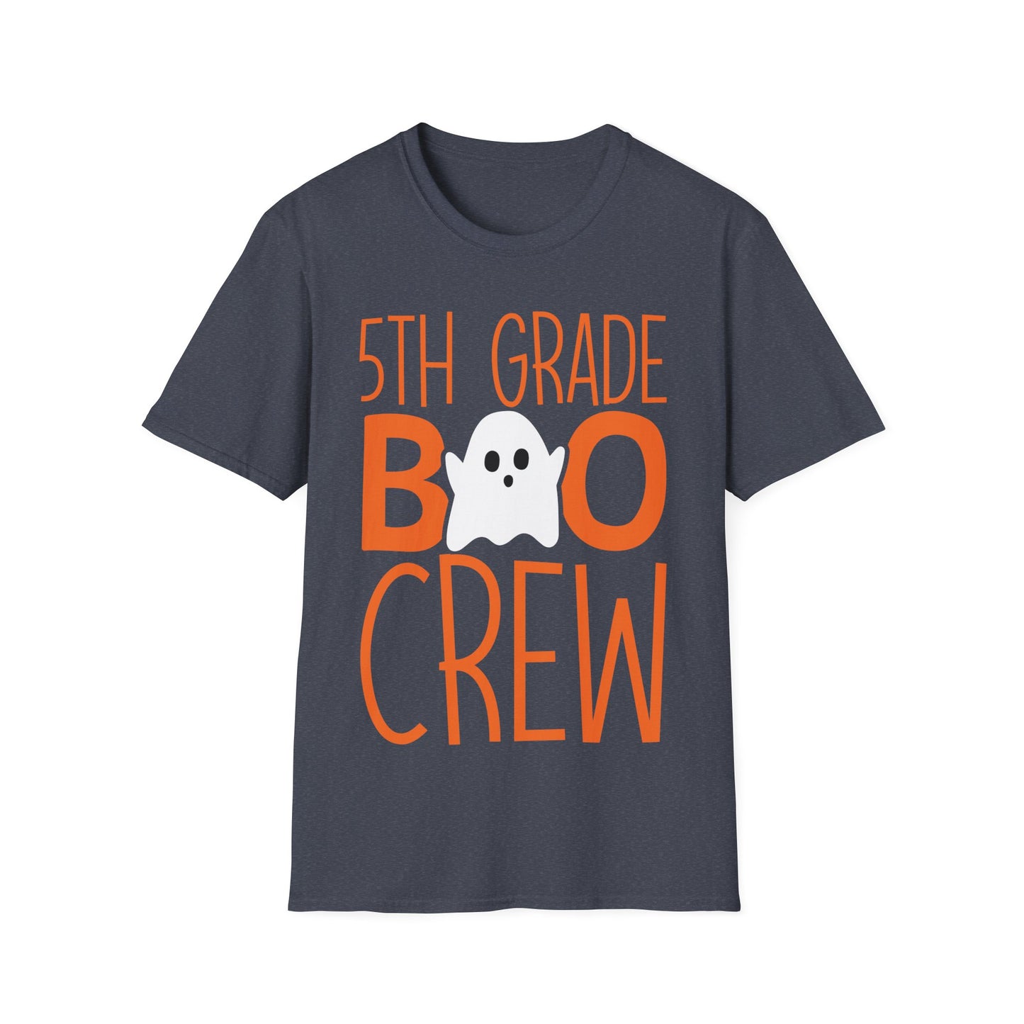 5th Grade Boo Crew Shirt | Adorable Ghost Boo Crew Halloween Tee for Teachers + Kids