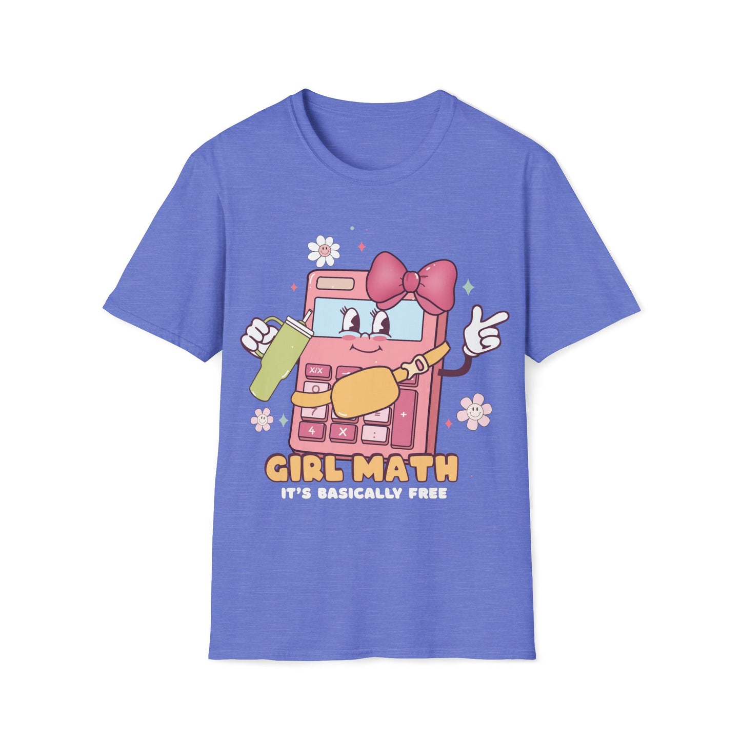 Girl Math - Cute, Graphic, Playful Teacher T-shirt