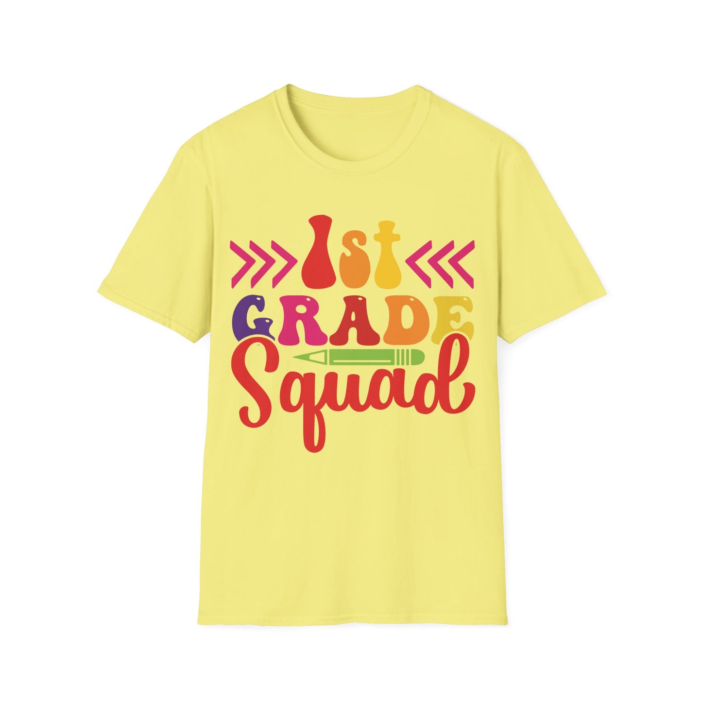 1st Grade Squad - Back To School T-Shirt