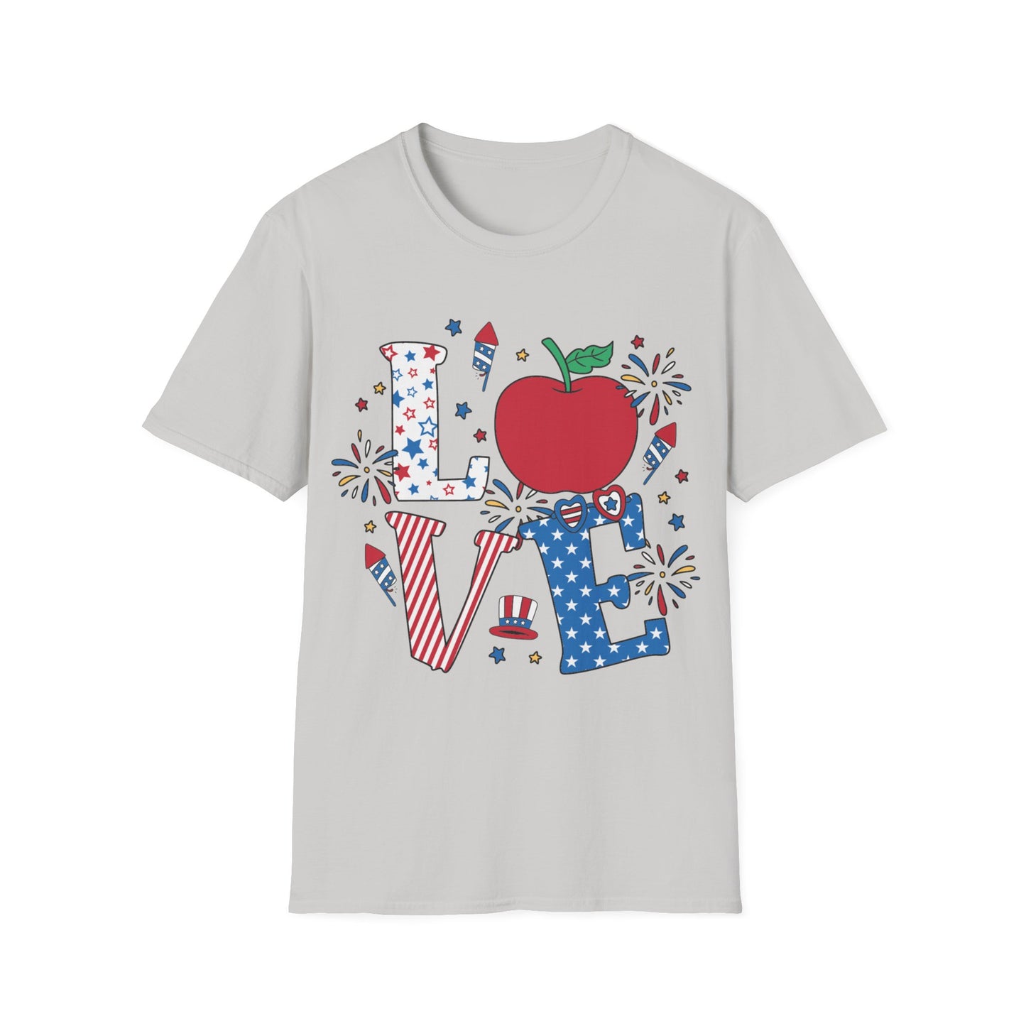 Love - Teacher - Unisex Short Sleeve T-Shirt