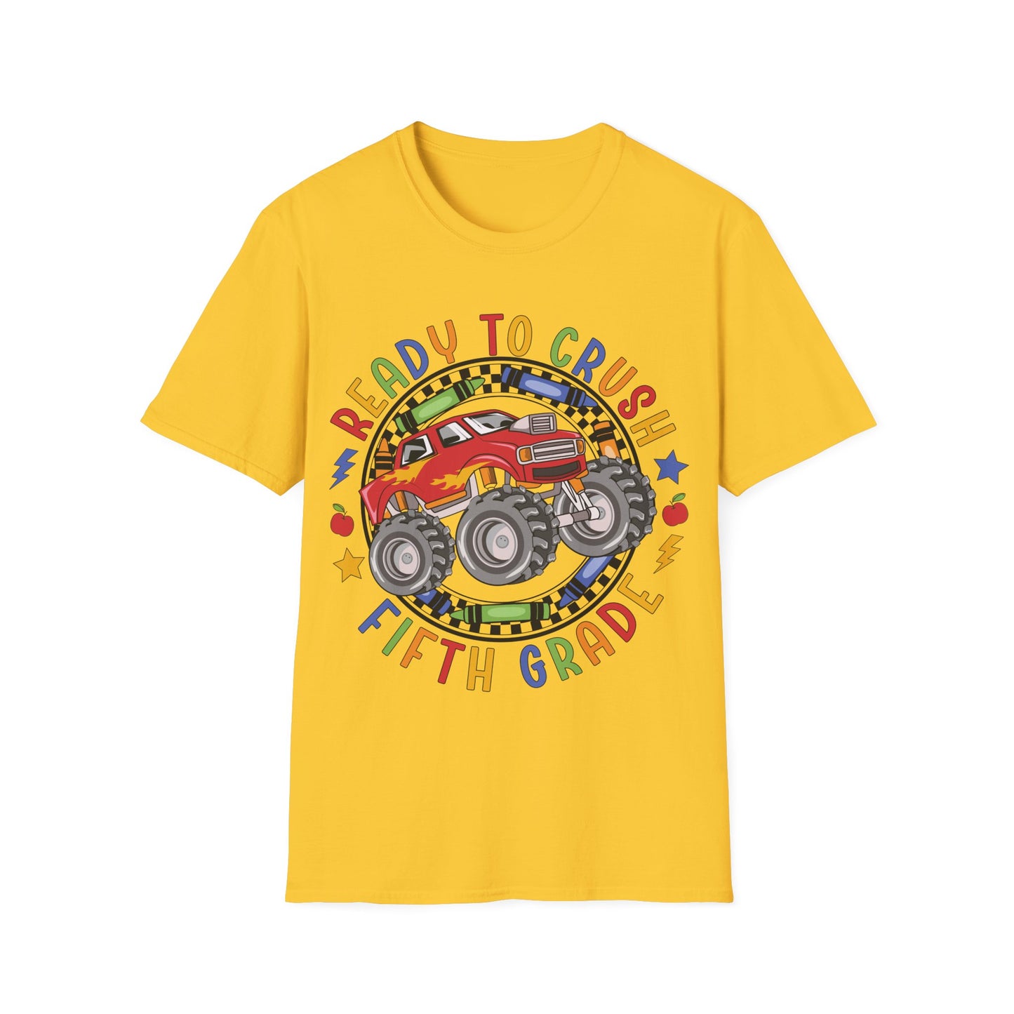 Ready to crush 5th Grade - Teachers Unisex T-Shirt