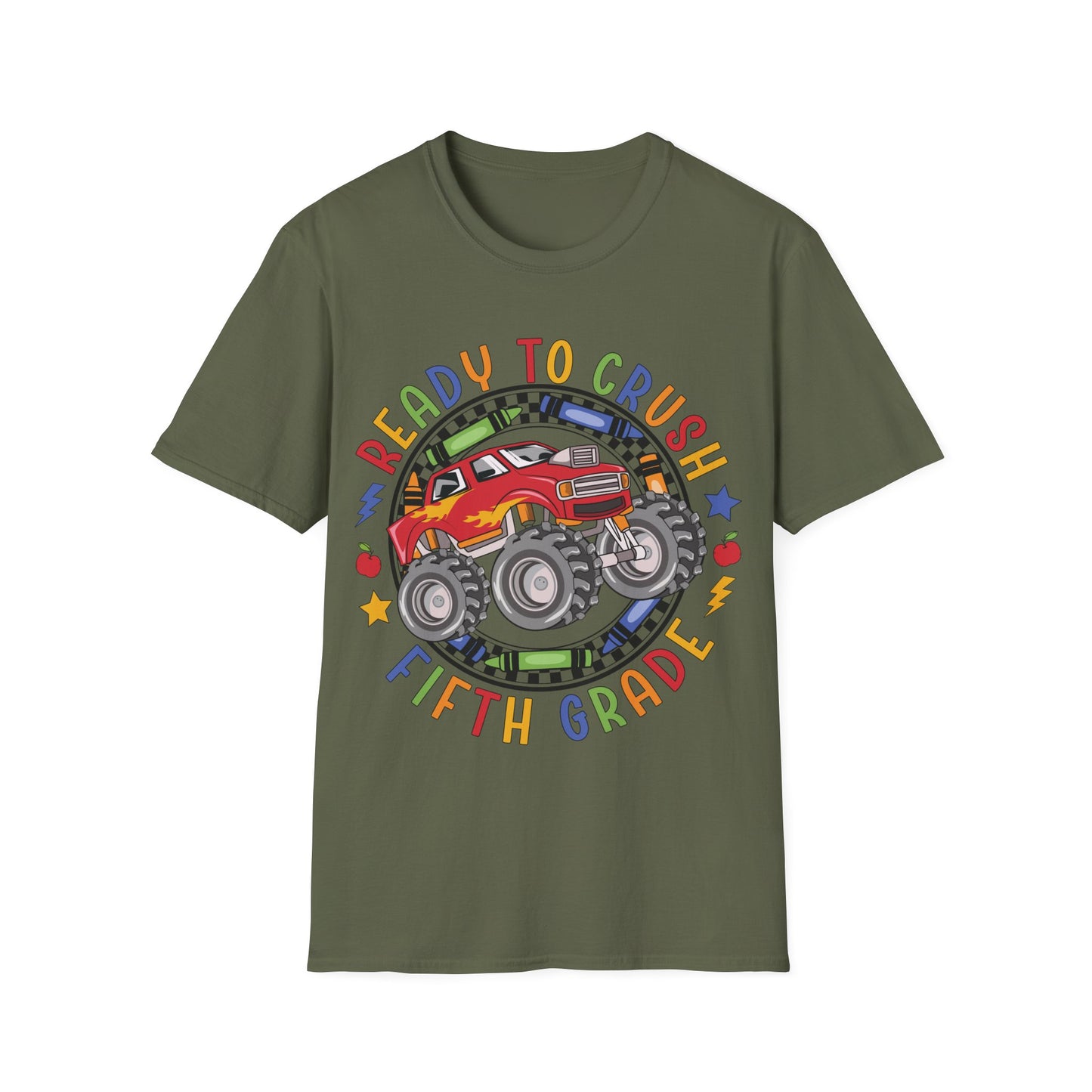 Ready to crush 5th Grade - Teachers Unisex T-Shirt