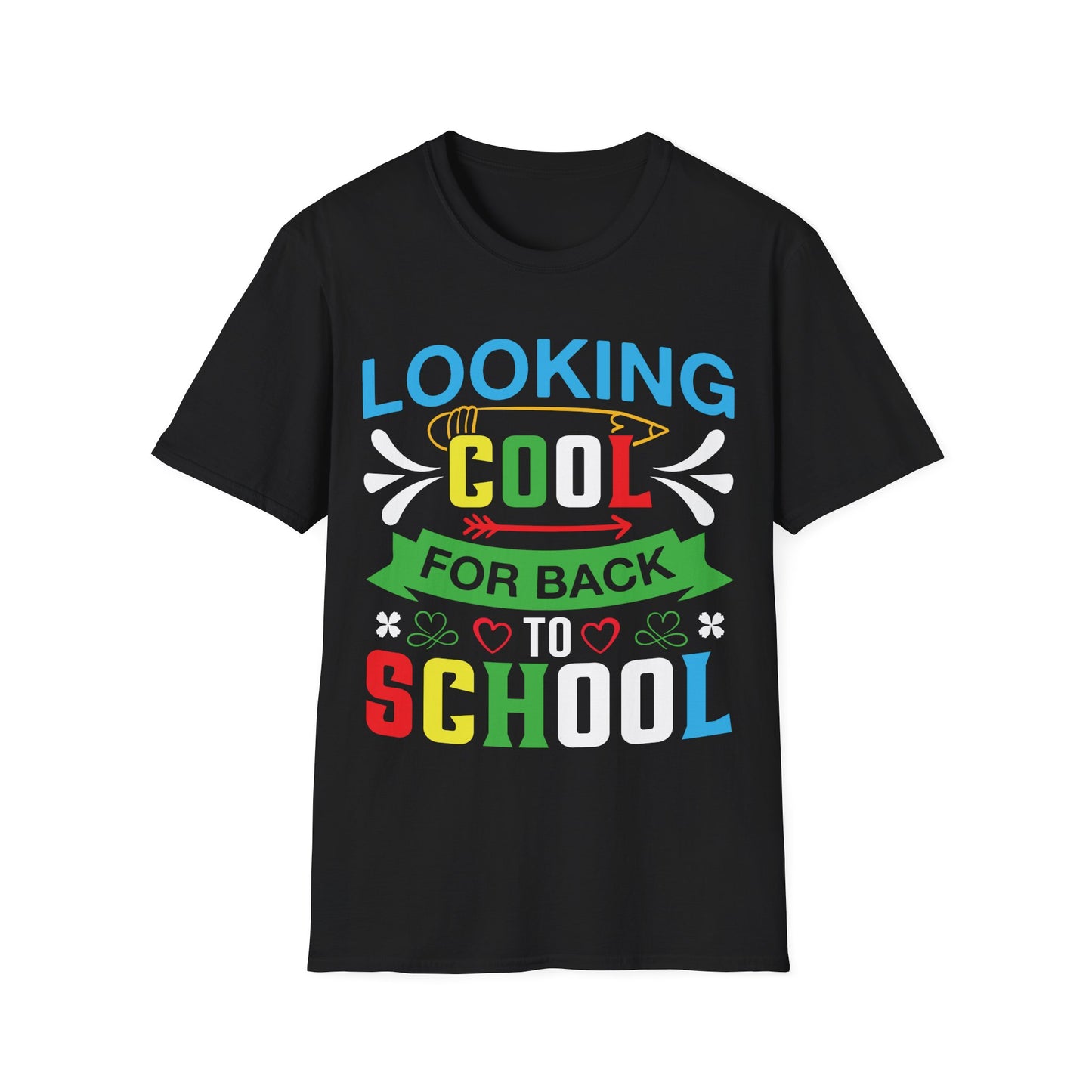 Looking Cool For Back To School Graphic Tee - Back To School T-Shirt