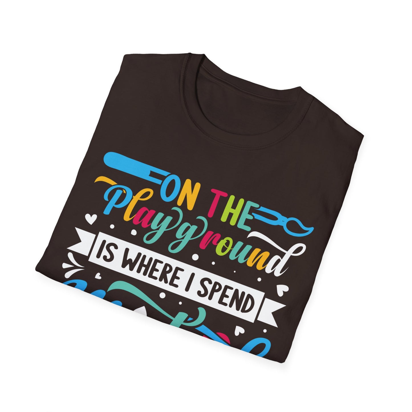 On The Playground Graphic Tee - Back To School T-Shirt