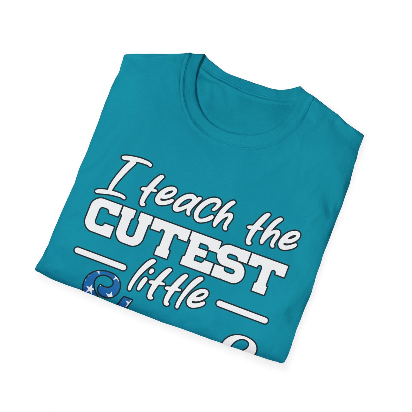 I Teach The Cutest Little Stars & Stripes - Unisex Short Sleeve T-Shirt