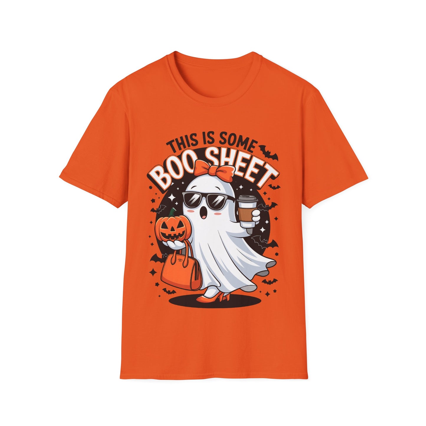 This Is Some Boo Sheet Halloween T-Shirt | Funny Ghost Coffee Tee