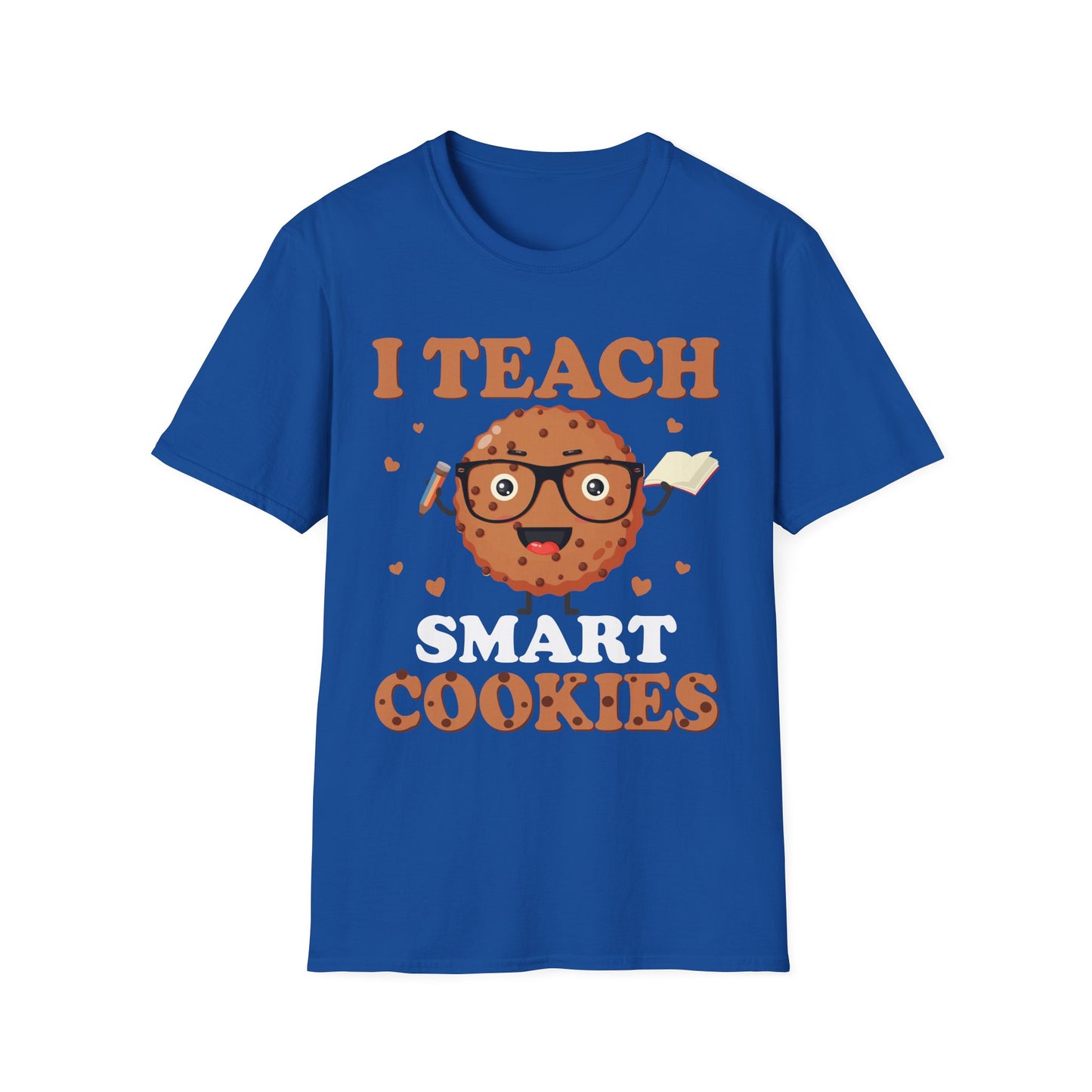 I Teach Smart Cookies - Colorful + Bright Unisex Short Sleeve T-Shirt