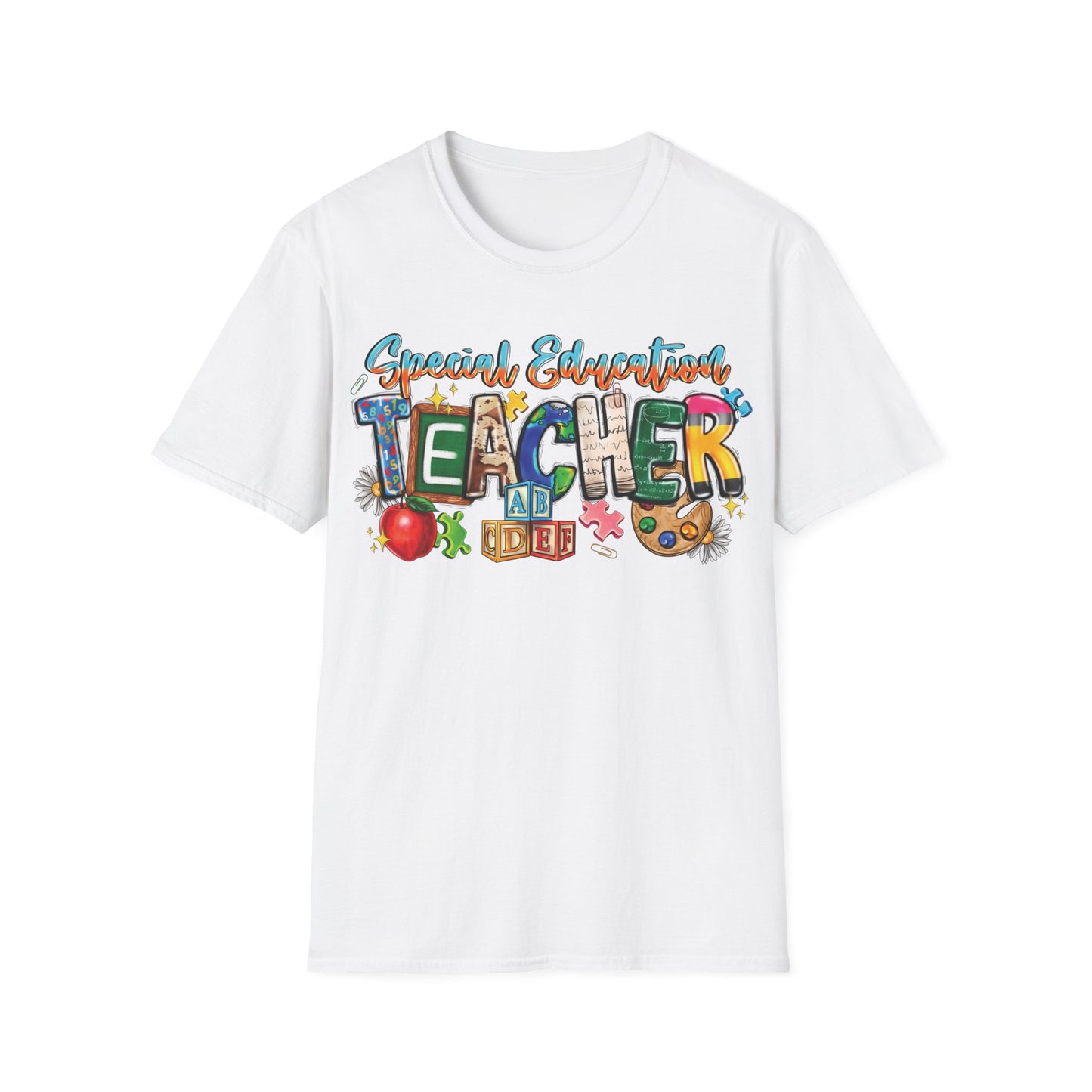 Special Education Teacher - Cheerful Unisex Short Sleeve T-Shirt