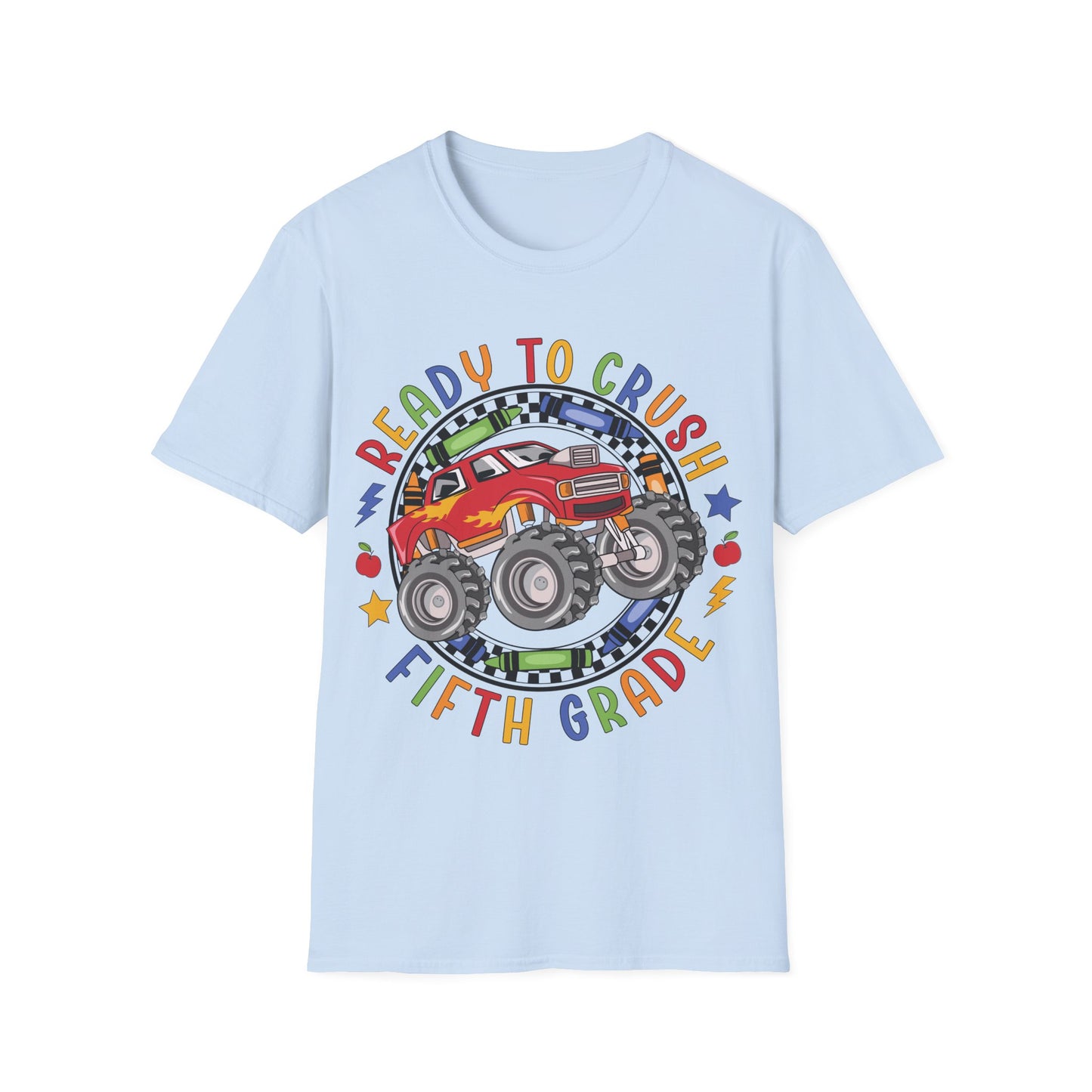 Ready to crush 5th Grade - Teachers Unisex T-Shirt