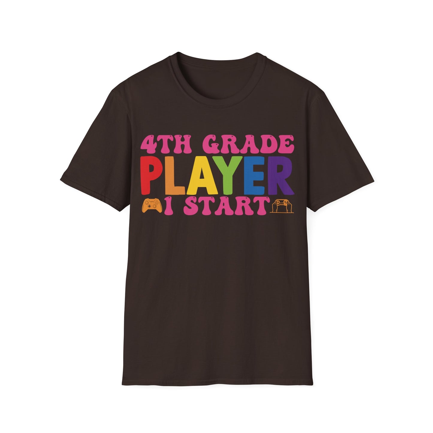 4th Grade Gaming Graphic Tee - Back To School T-Shirt