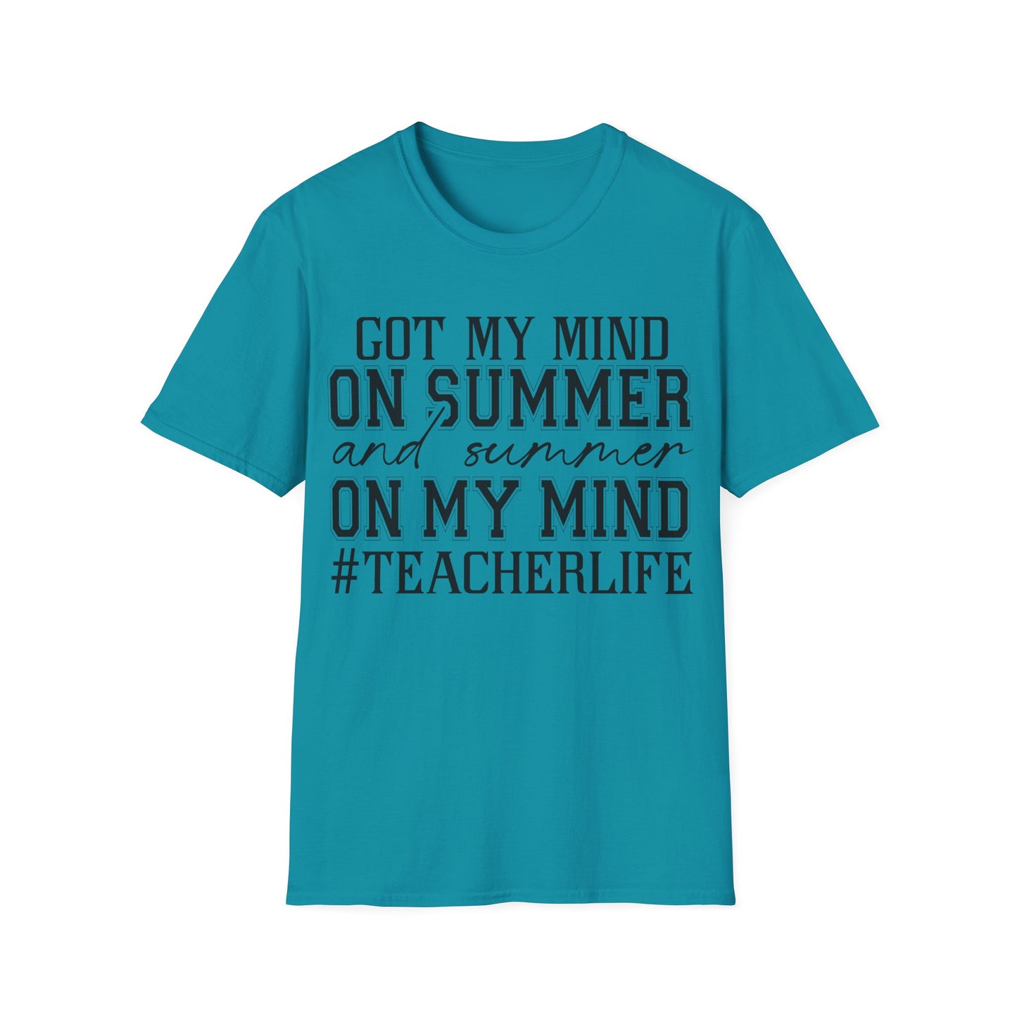 I Got Summer On My Mind Teacher's Unisex Short Sleeve T-Shirt