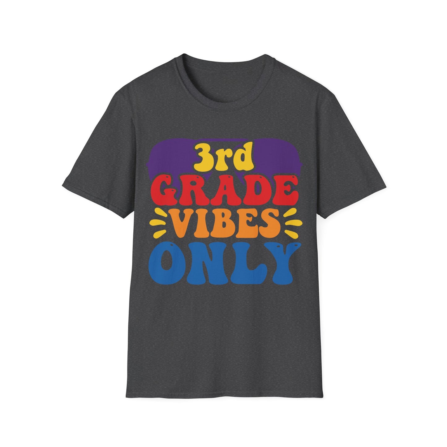 3rd Grade Vibes Only - Back To School Unisex Short Sleeve T-Shirt