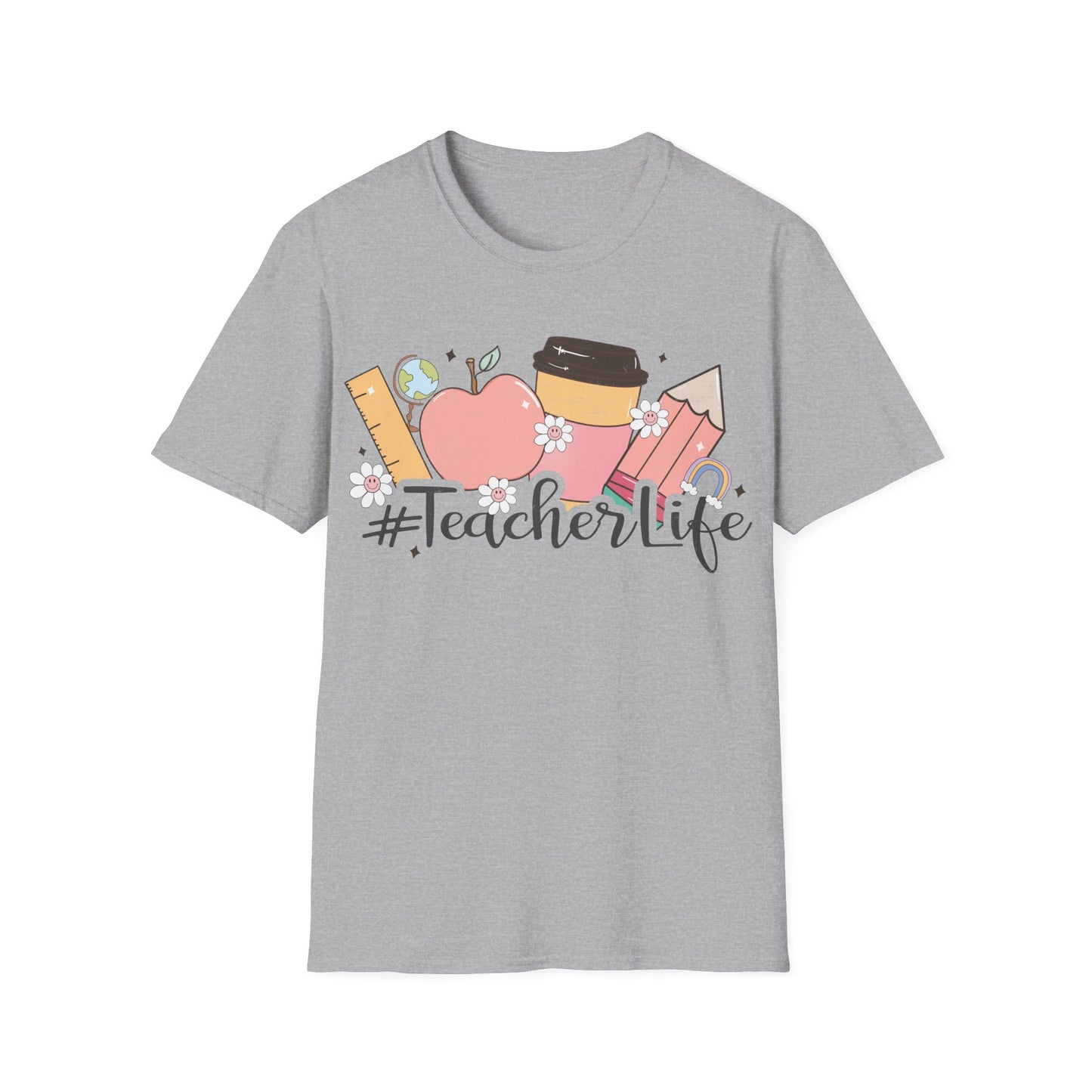 Teacher Life - Cute, Graphic, Playful Teacher T-shirt