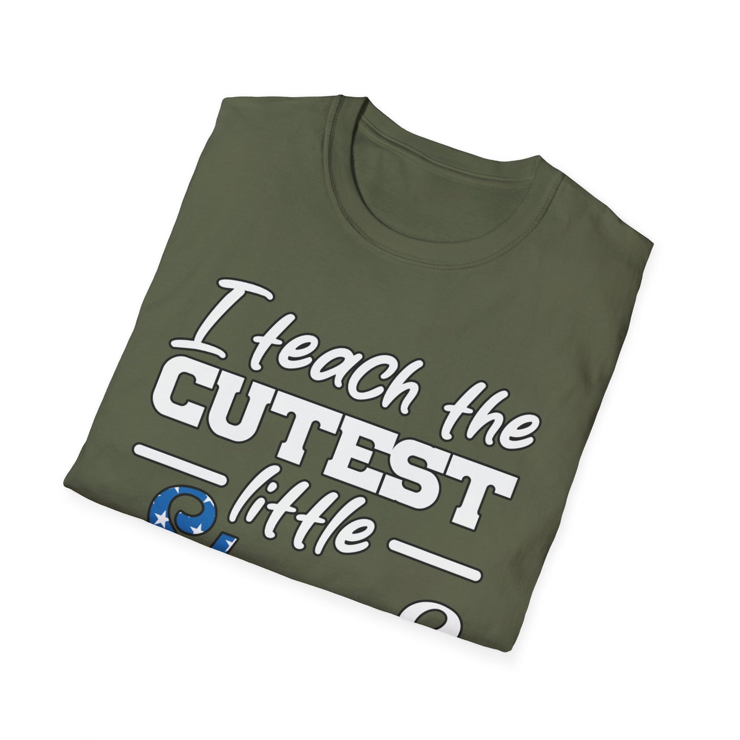 I Teach The Cutest Little Stars & Stripes - Unisex Short Sleeve T-Shirt