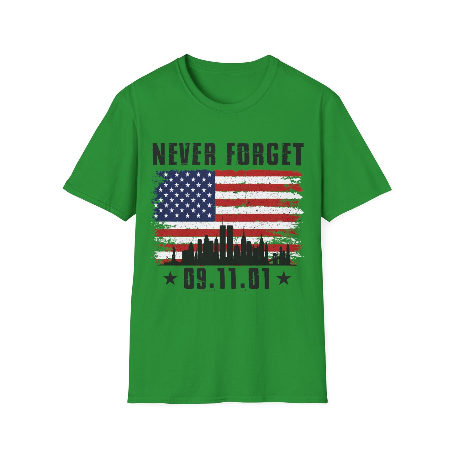 Never Forget 911 - Unisex Short Sleeve T-Shirt