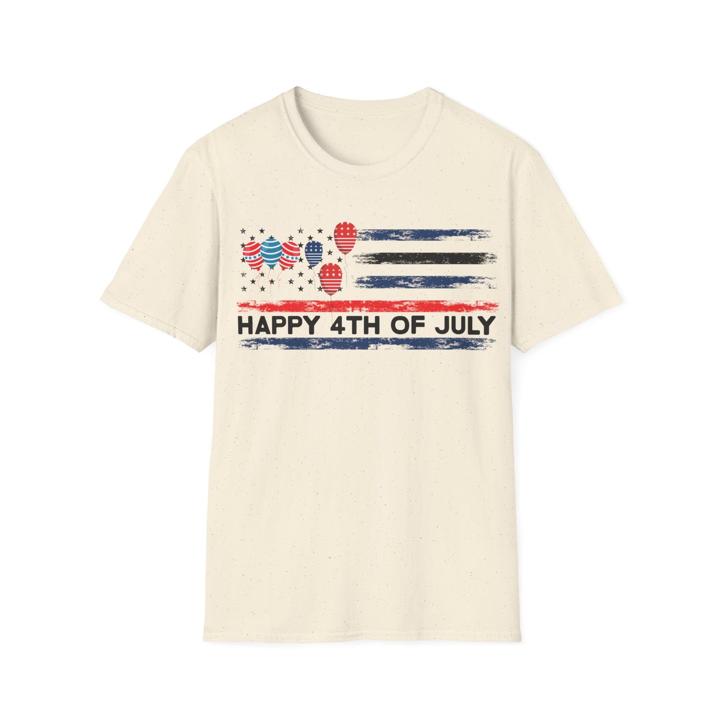 Happy 4th July - Unisex Short Sleeve T-Shirt