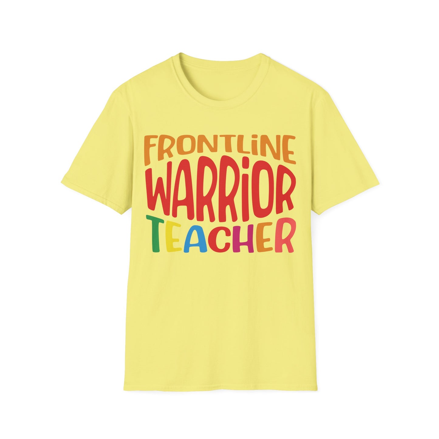 Frontline Warrior Teacher Unisex Jersey T-shirt