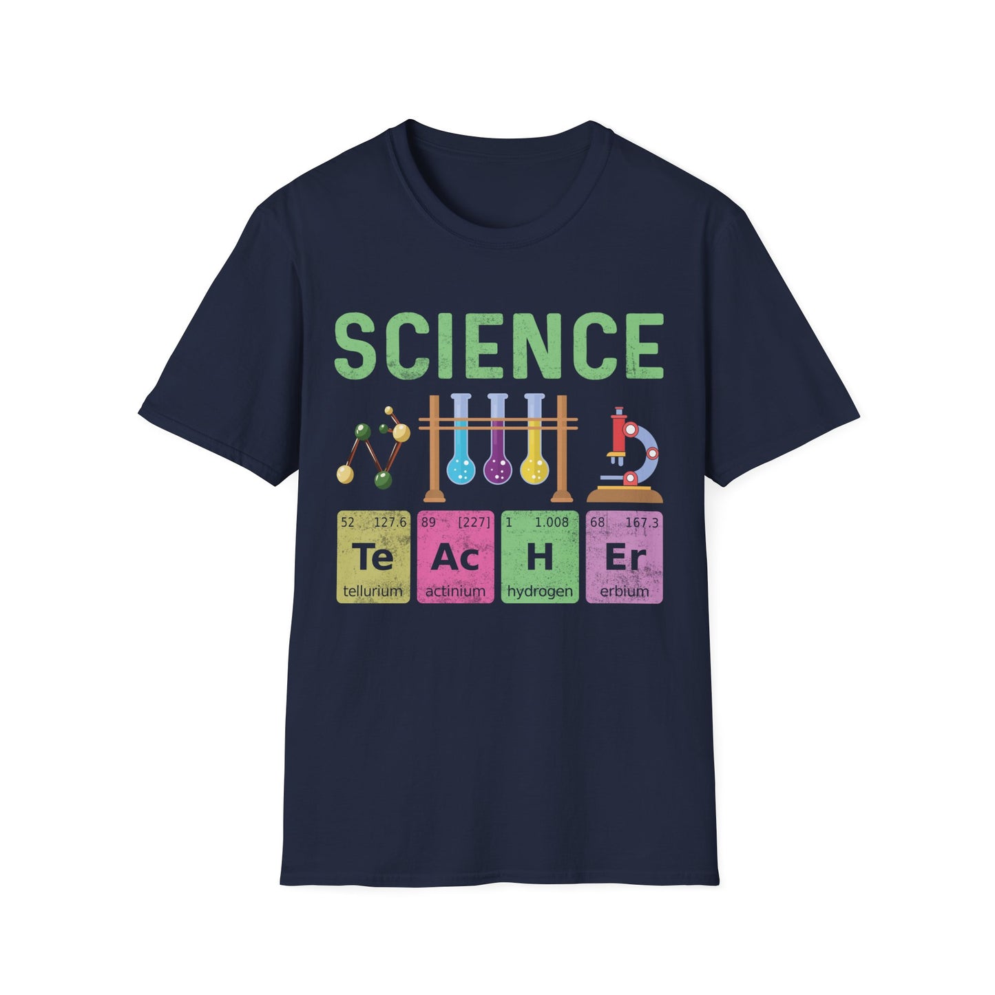 Science Teacher - Cheerful Unisex Short Sleeve T-Shirt