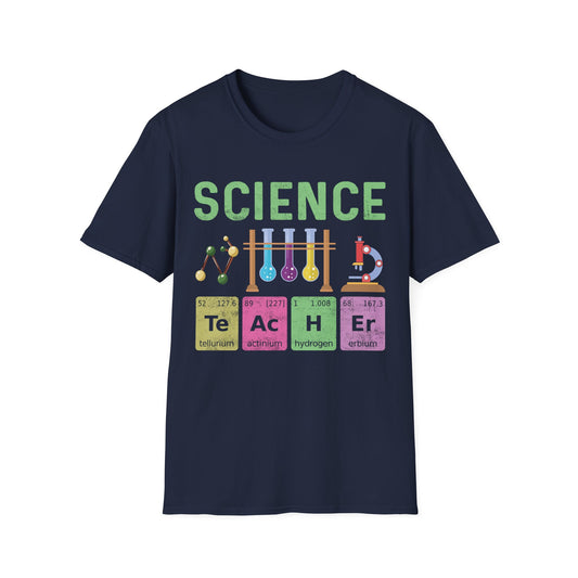Science Teacher - Cheerful Unisex Short Sleeve T-Shirt