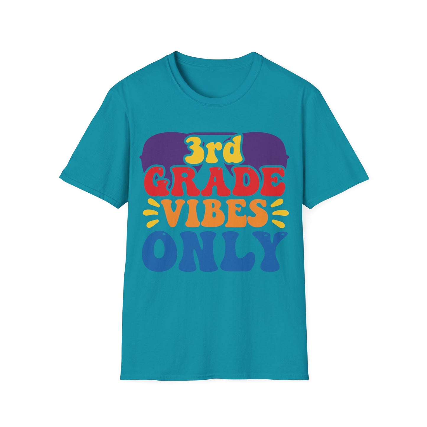 3rd Grade Vibes Only - Back To School Unisex Short Sleeve T-Shirt