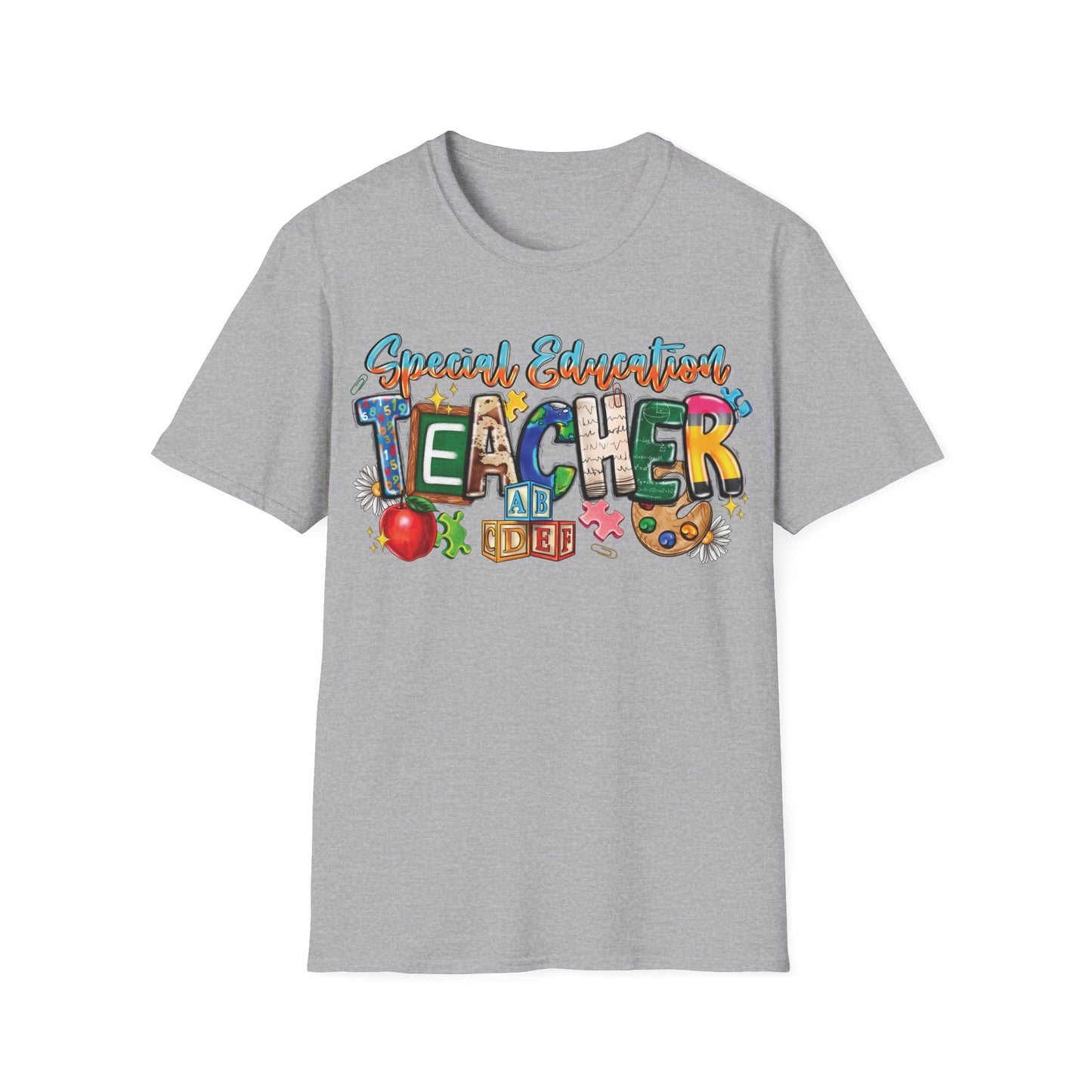 Special Education Teacher - Cheerful Unisex Short Sleeve T-Shirt