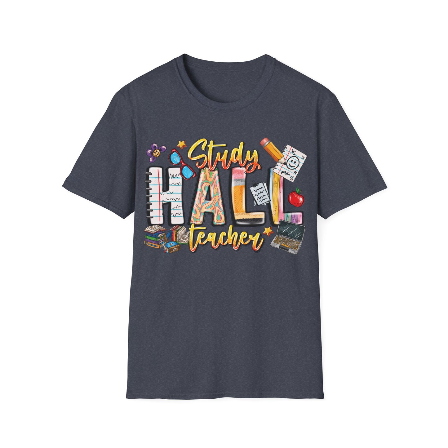 Study Hall Teacher - Cheerful Unisex Short Sleeve T-Shirt